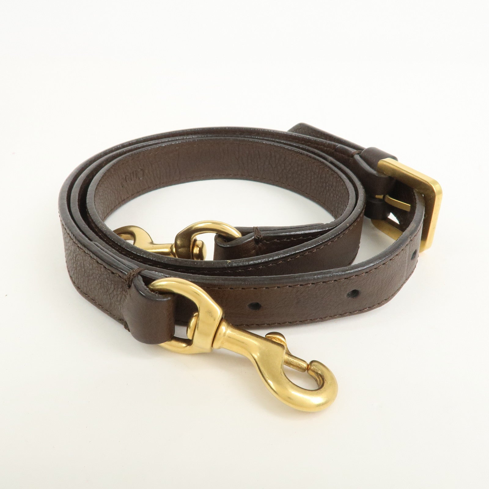 Chloe Marcie Leather 2Way Bag Shoulder Hand Bag Brown 03.10.662