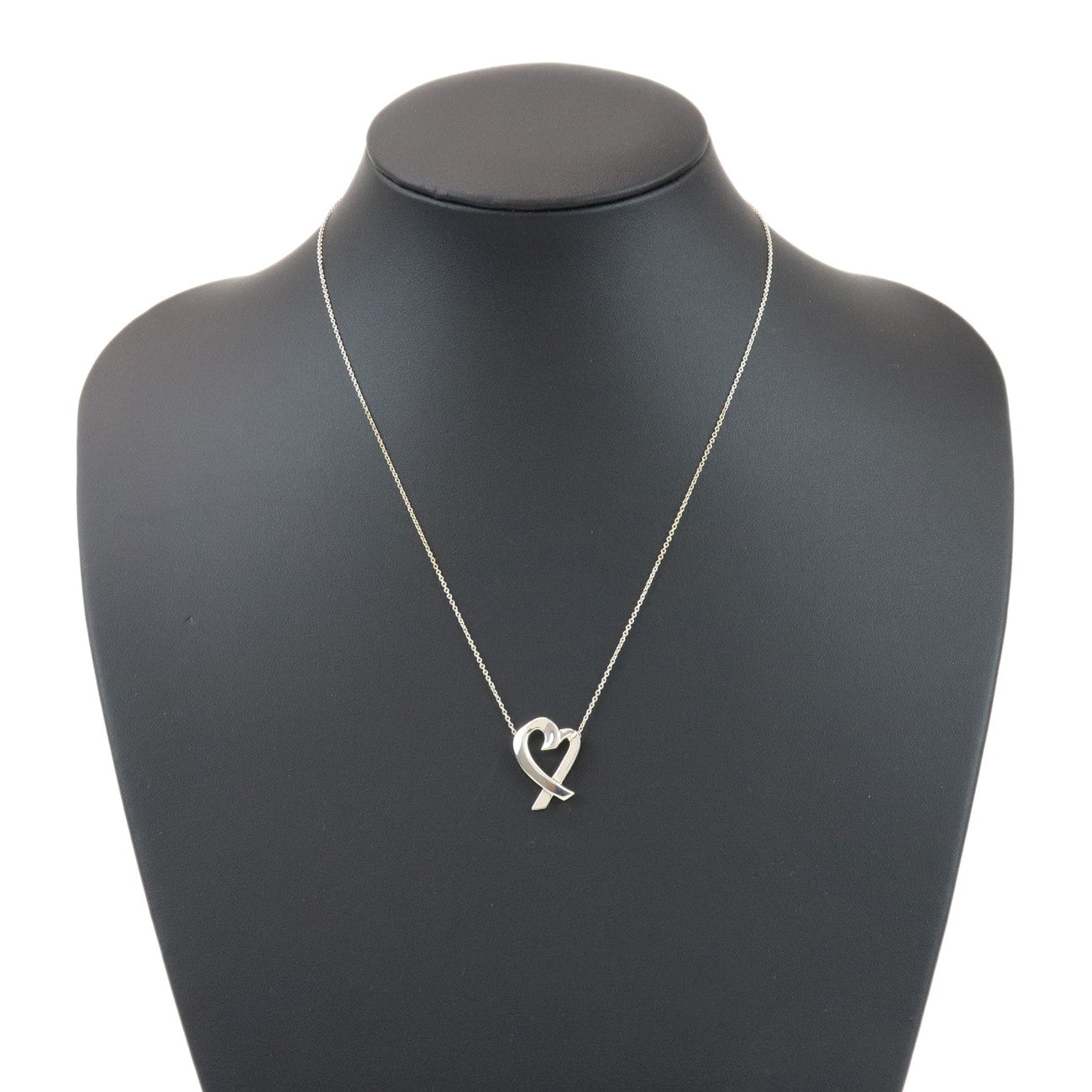 Tiffany & Co Loving Heart Necklace Medium SV925 Silver