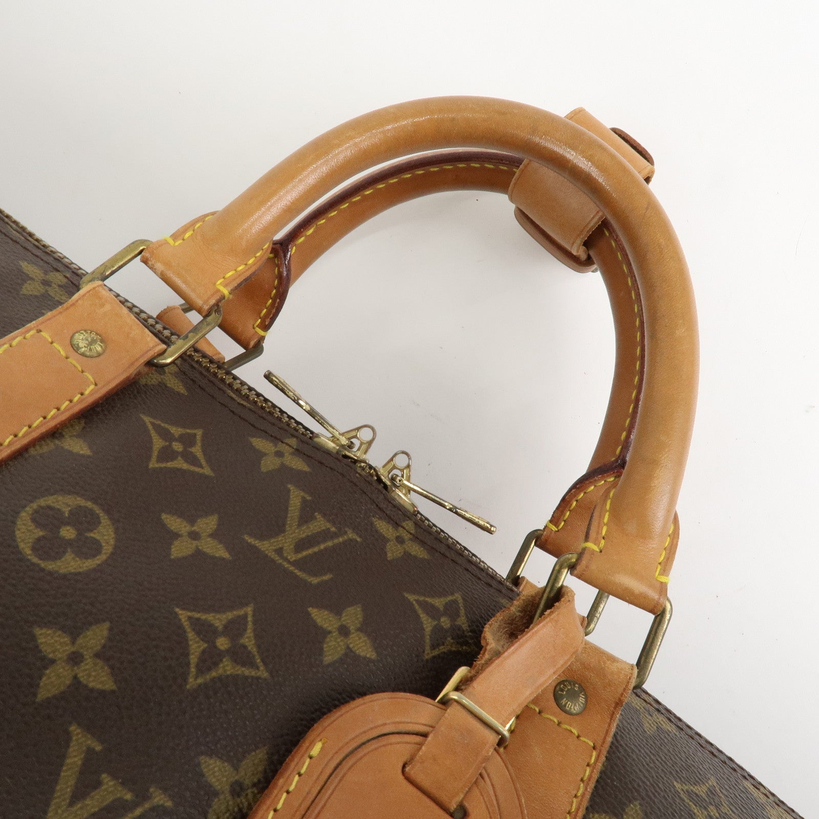 Louis Vuitton Monogram Keep All Bandouliere 60 Boston Bag M41412 Used