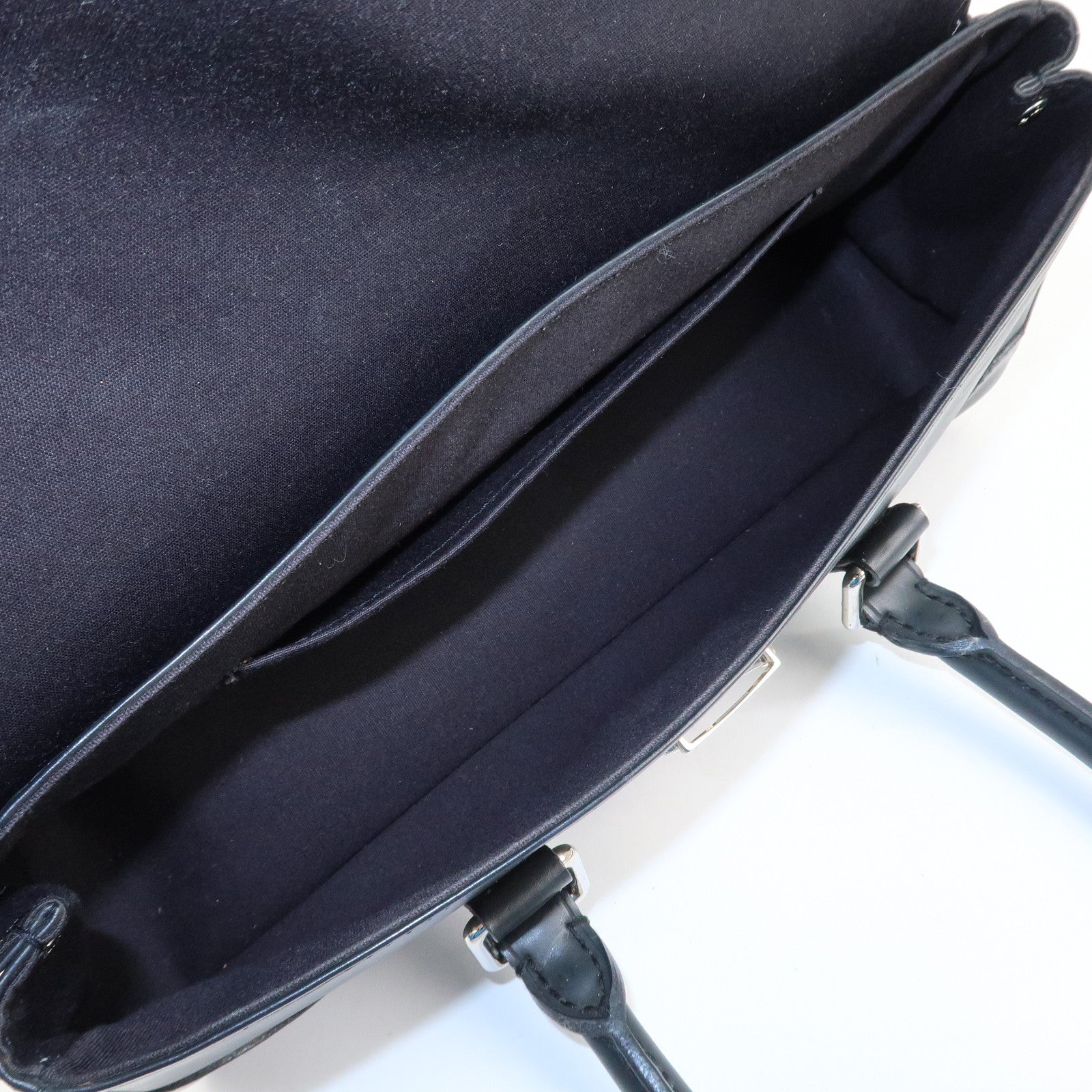 Louis Vuitton Epi Segur PM Hand Bag Noir Black M58822 Used