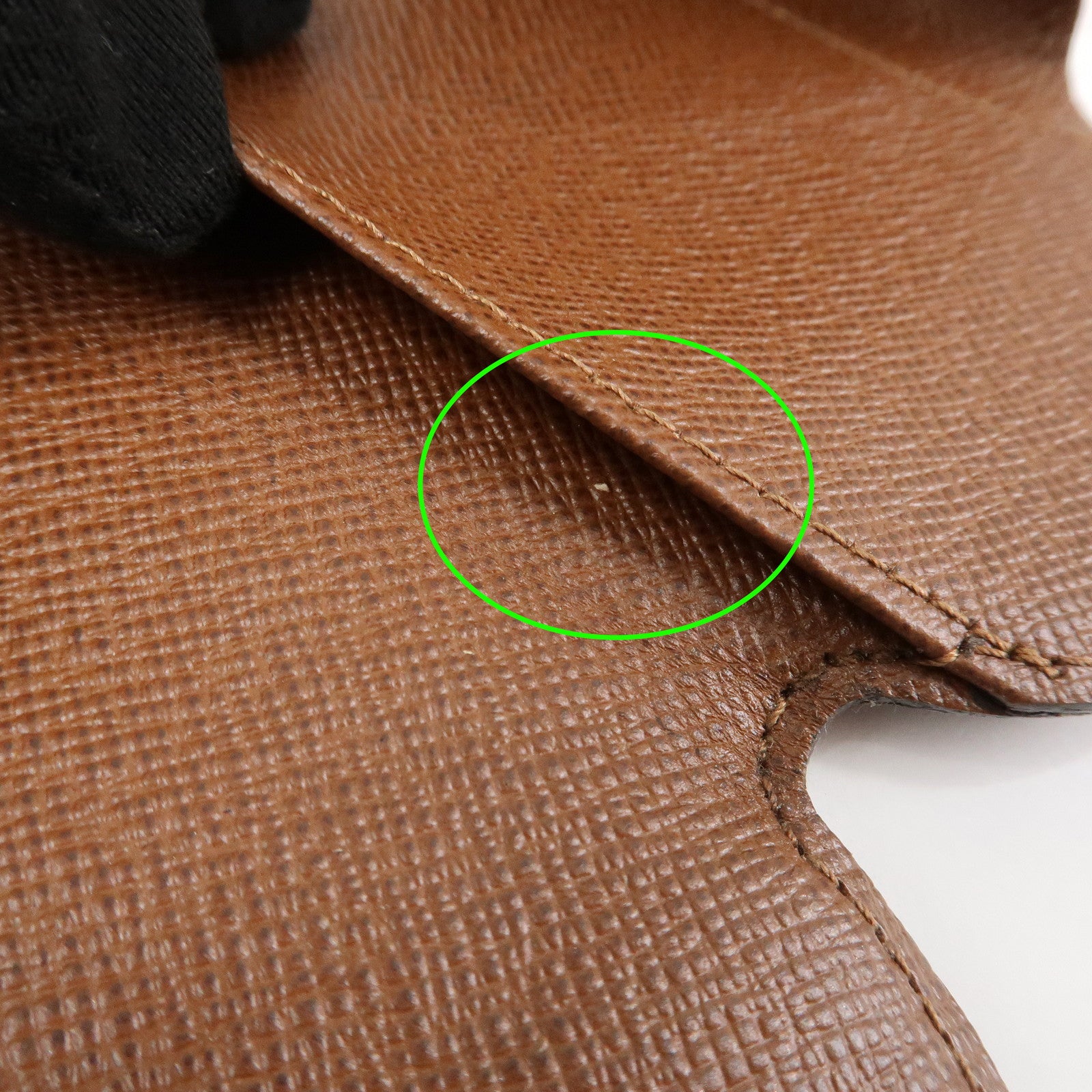 Louis Vuitton Monogram Rond GM Canvas Key Case Brown M60116