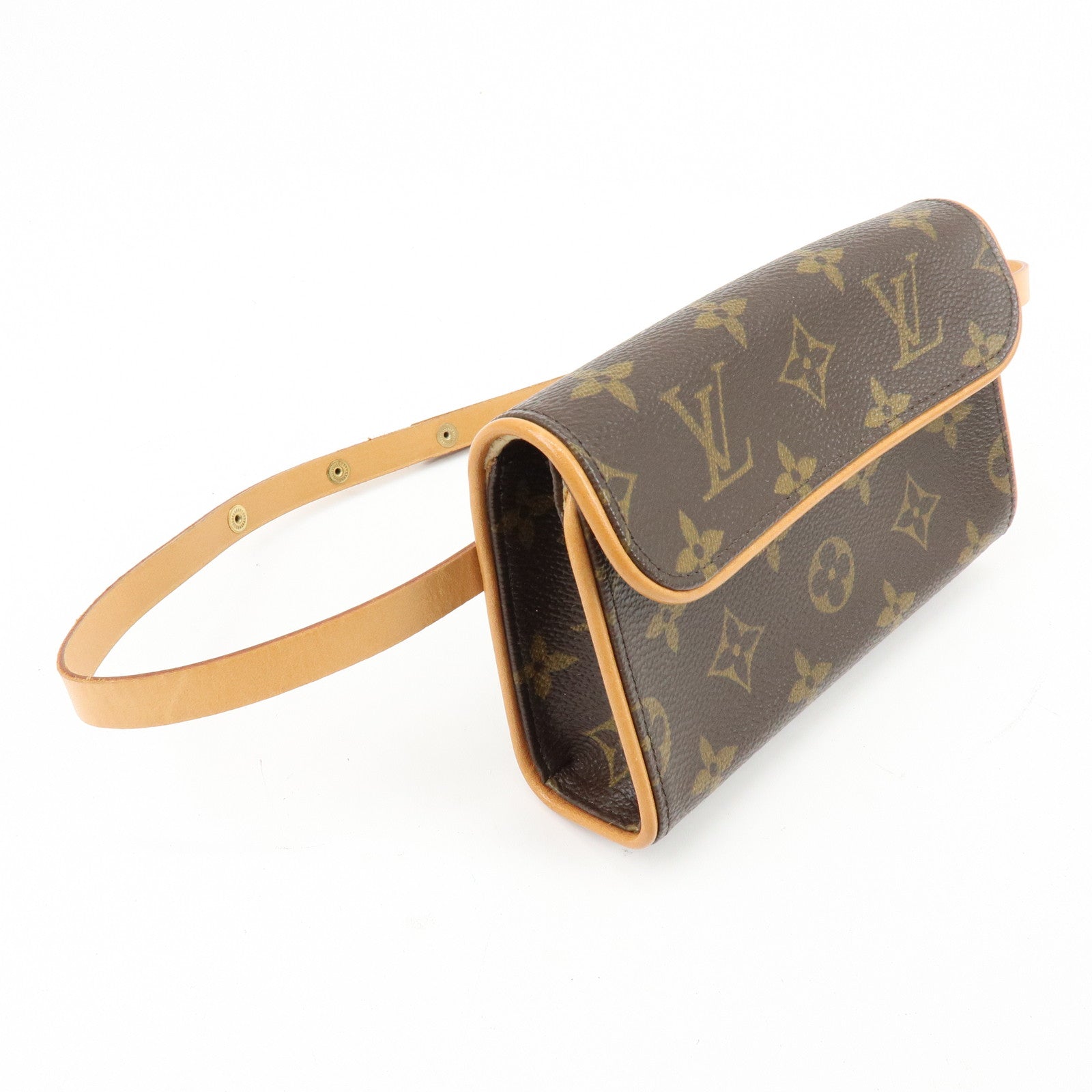 Louis Vuitton Monogram Pochette Florentine Waist Belt Bag XS M51855