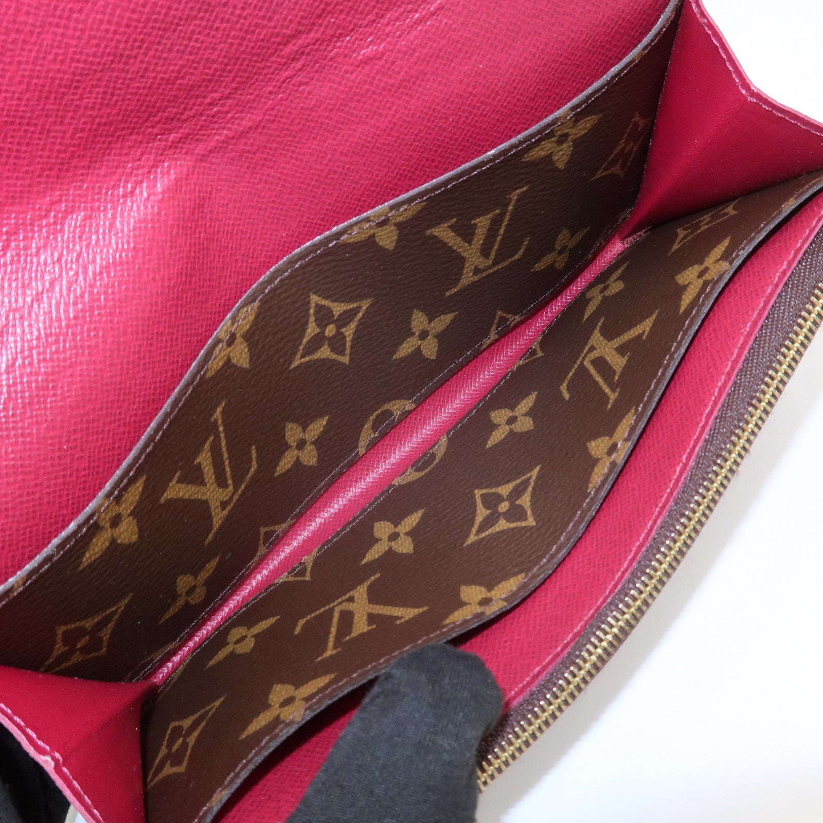 Louis Vuitton Monogram Portefeuille Emily Bi-fold Wallet M60697