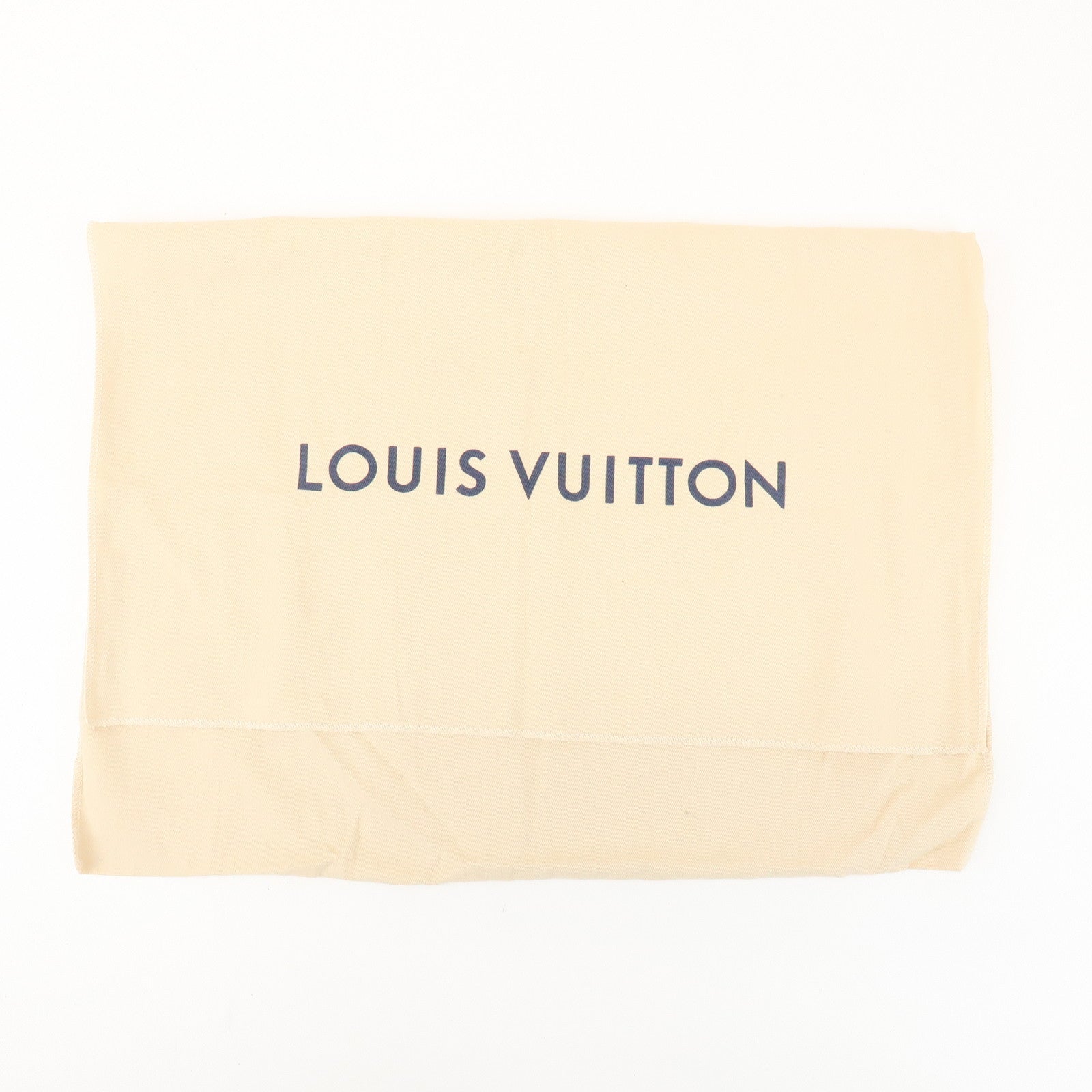 Louis Vuitton Set Of 10 Dust Bag Storage Bag Flap Drawstring Beige
