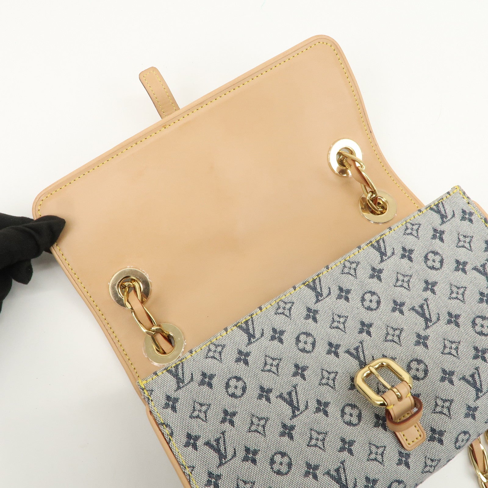 Louis Vuitton Monogram Mini Camille Shoulder Bag Blue M92002