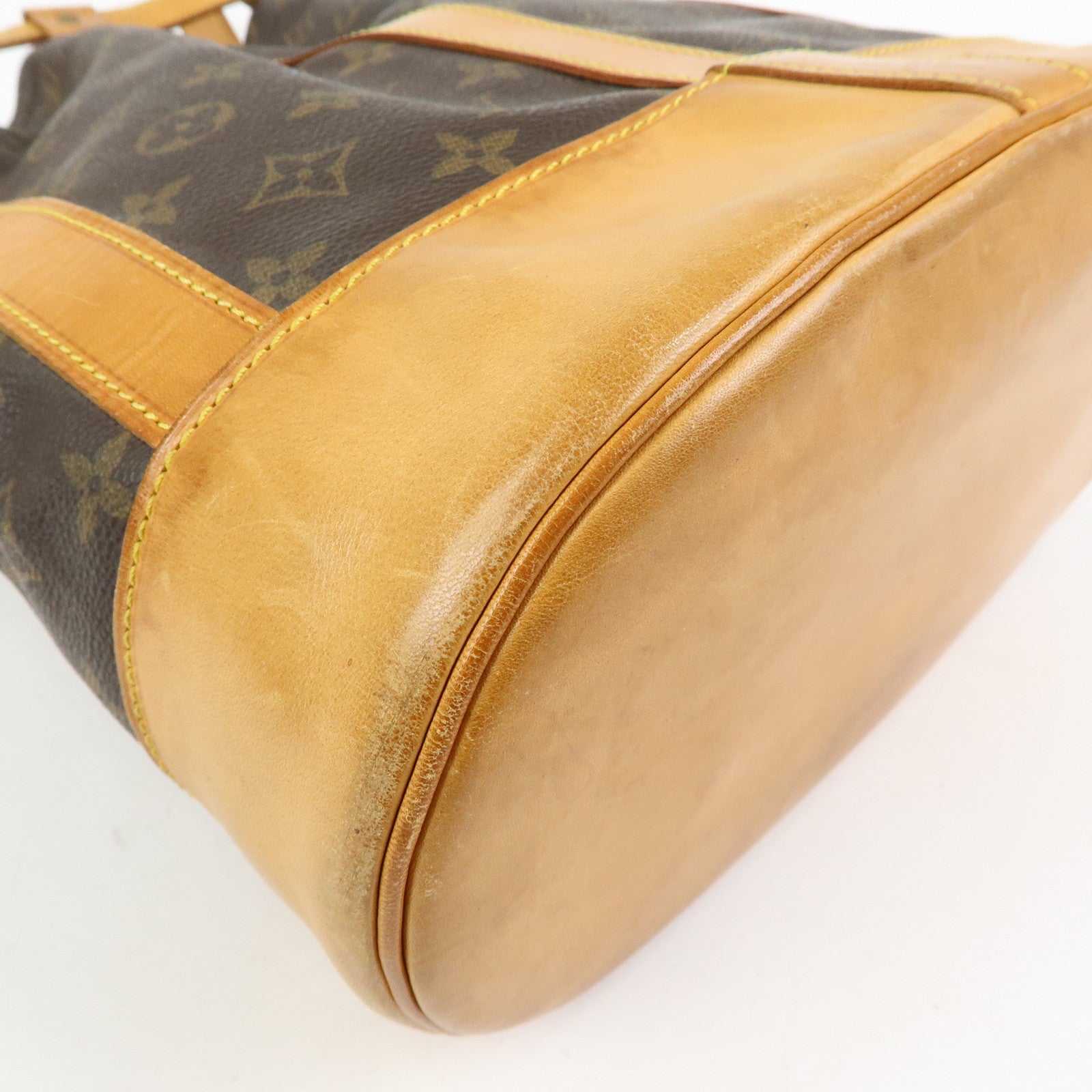 Louis Vuitton Monogram Randonnee PM Shoulder Bag Brown M42243