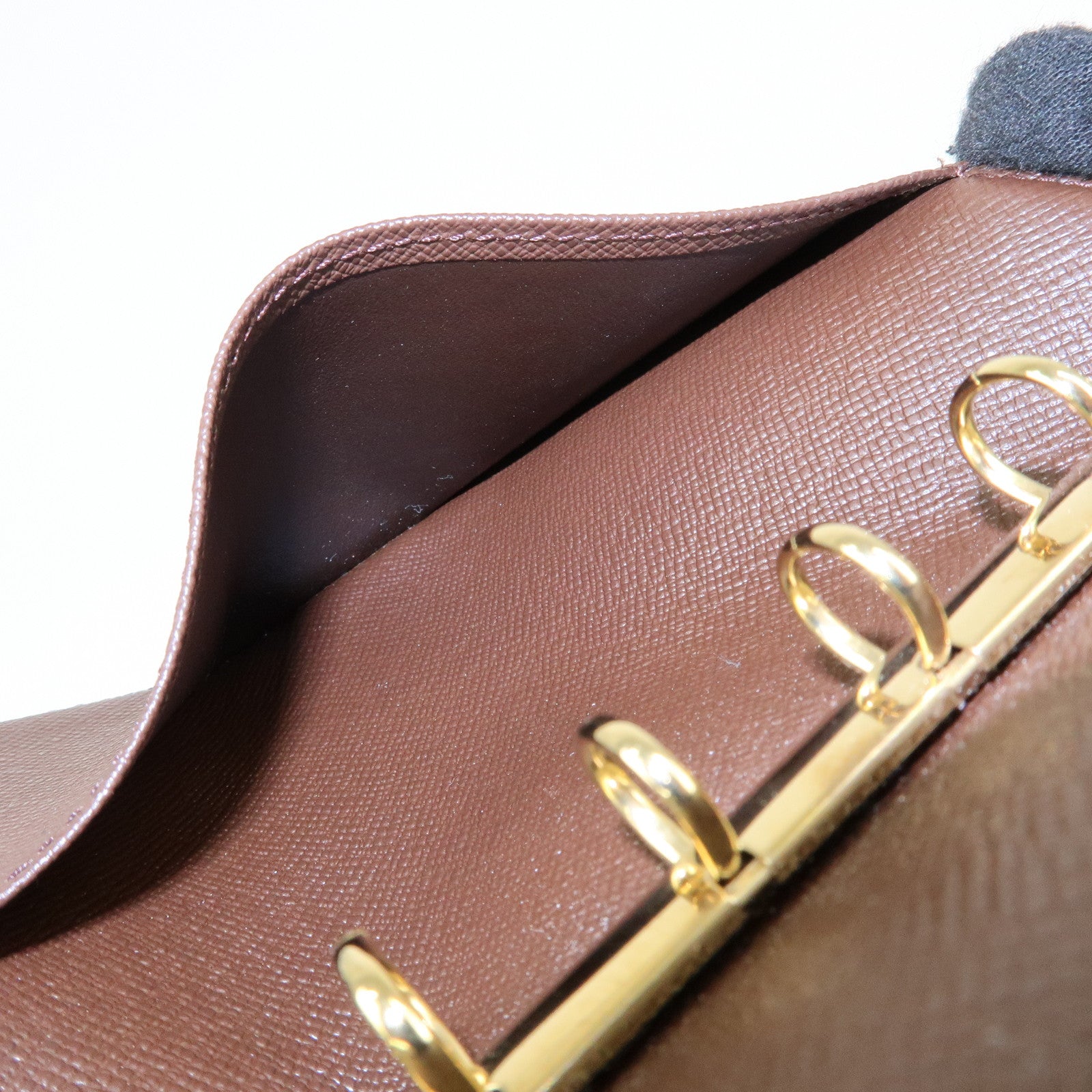 Louis Vuitton Damier Ebene Agenda PM Planner Cover Brown R20700