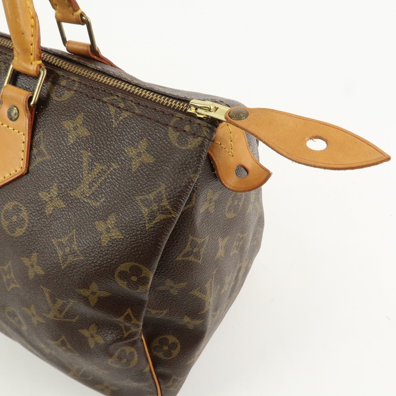Louis Vuitton Monogram Canvas Speedy 35 Boston Bag Hand Bag M41524