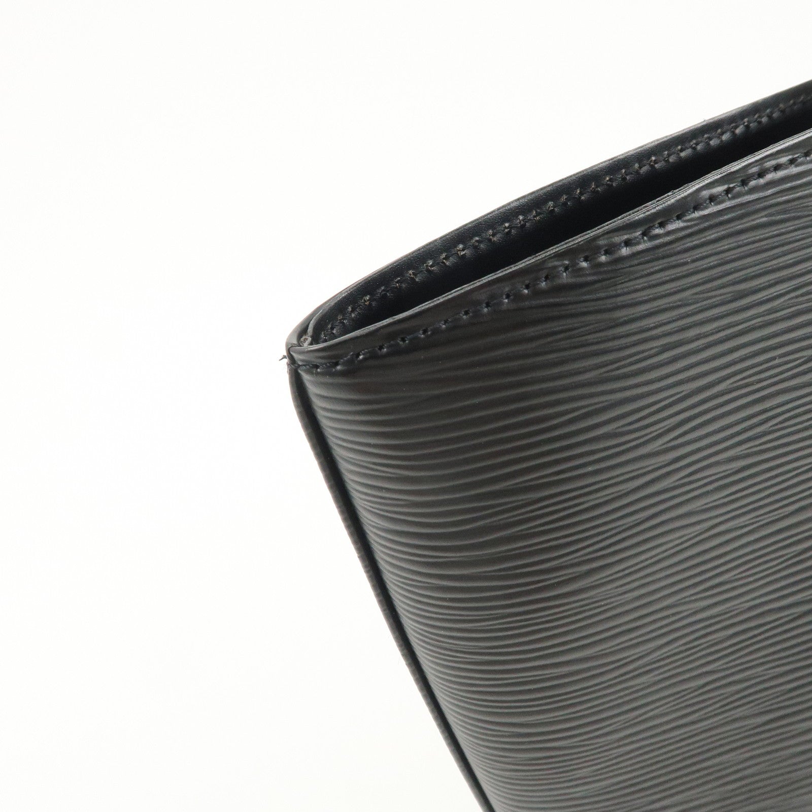 Louis Vuitton Epi Leather Noctambule Hand Bag Black M54522 Used