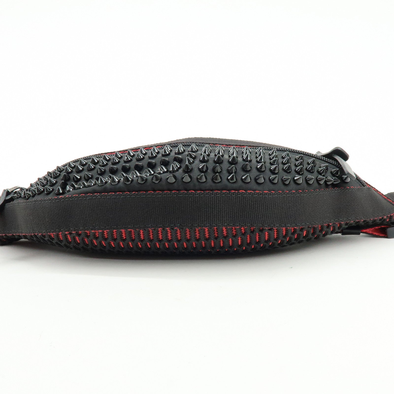 Christian Louboutin Paris New York City Nylon Canvas Waist Bag