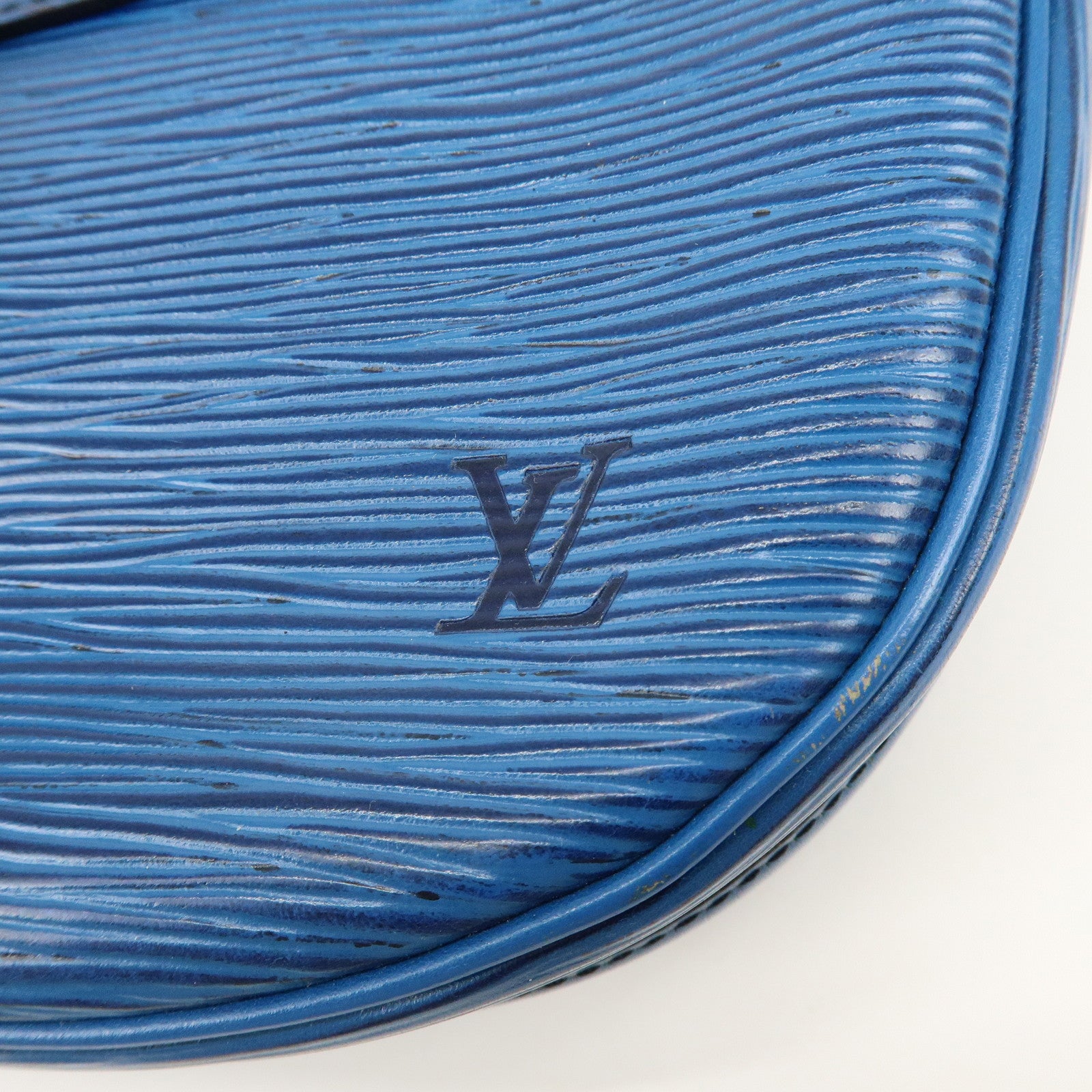 Louis Vuitton Epi Jeune Fille Shoulder Bag Toledo Blue M52155
