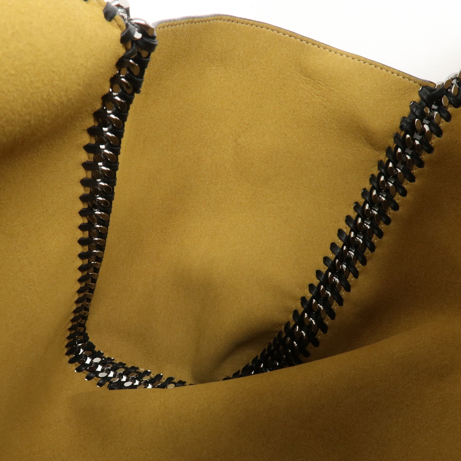 STELLA MCCARTNEY Falabella Polyester Chain Shoulder Bag Black