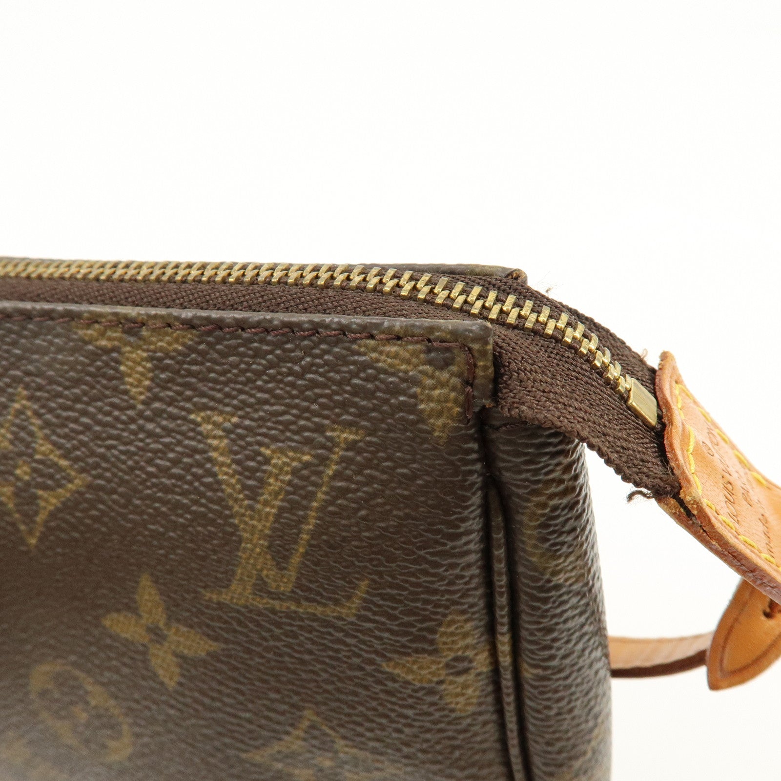 Louis Vuitton Monogram Pochette Accessoires Pouch Hand Bag M51980