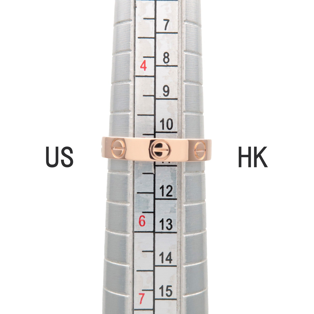 Cartier Mini Love Ring K18 750PG Rose Gold #49 US5 EU49 HK10.5