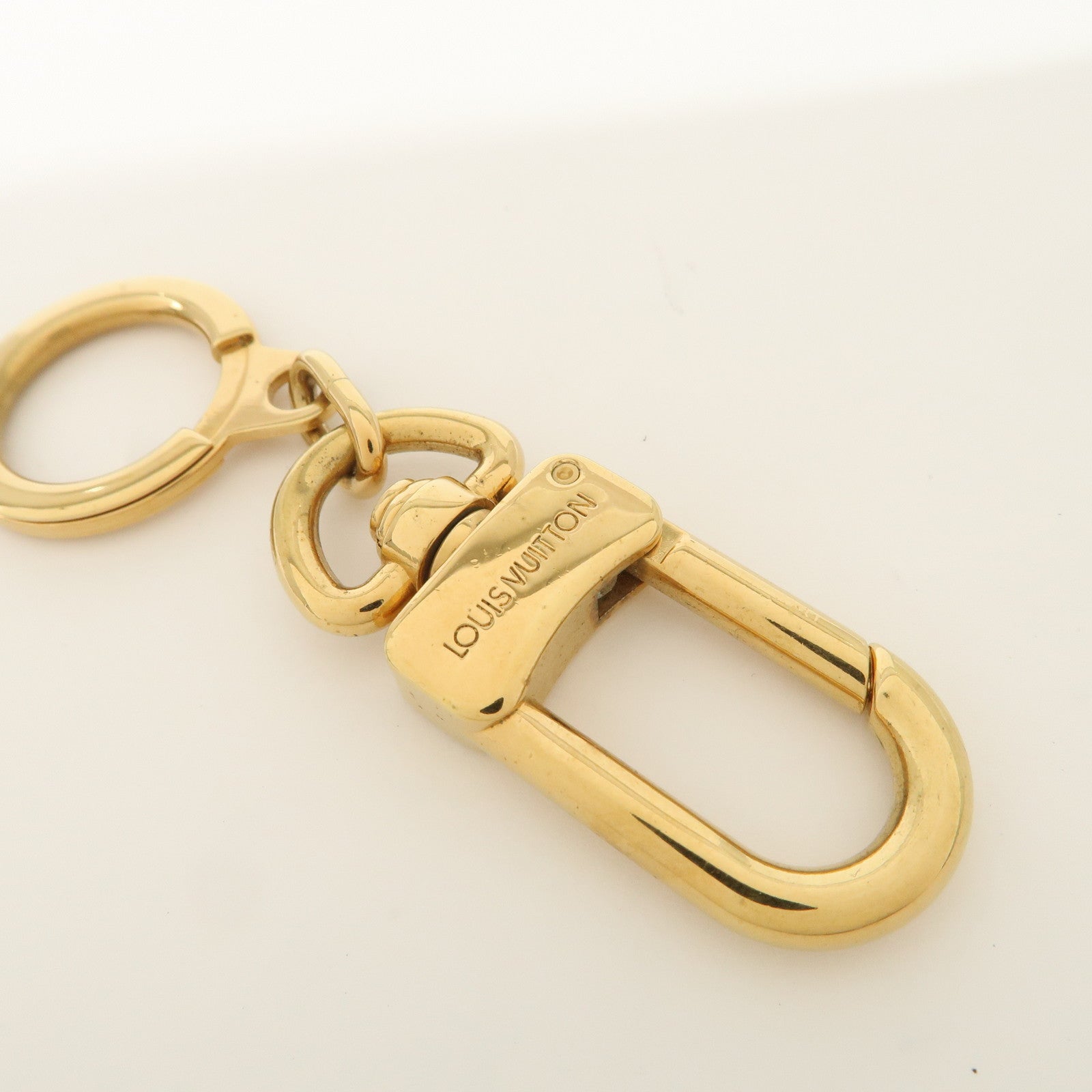 Louis Vuitton Ano Cles Key Chain Bag Chram Gold M62694 Used