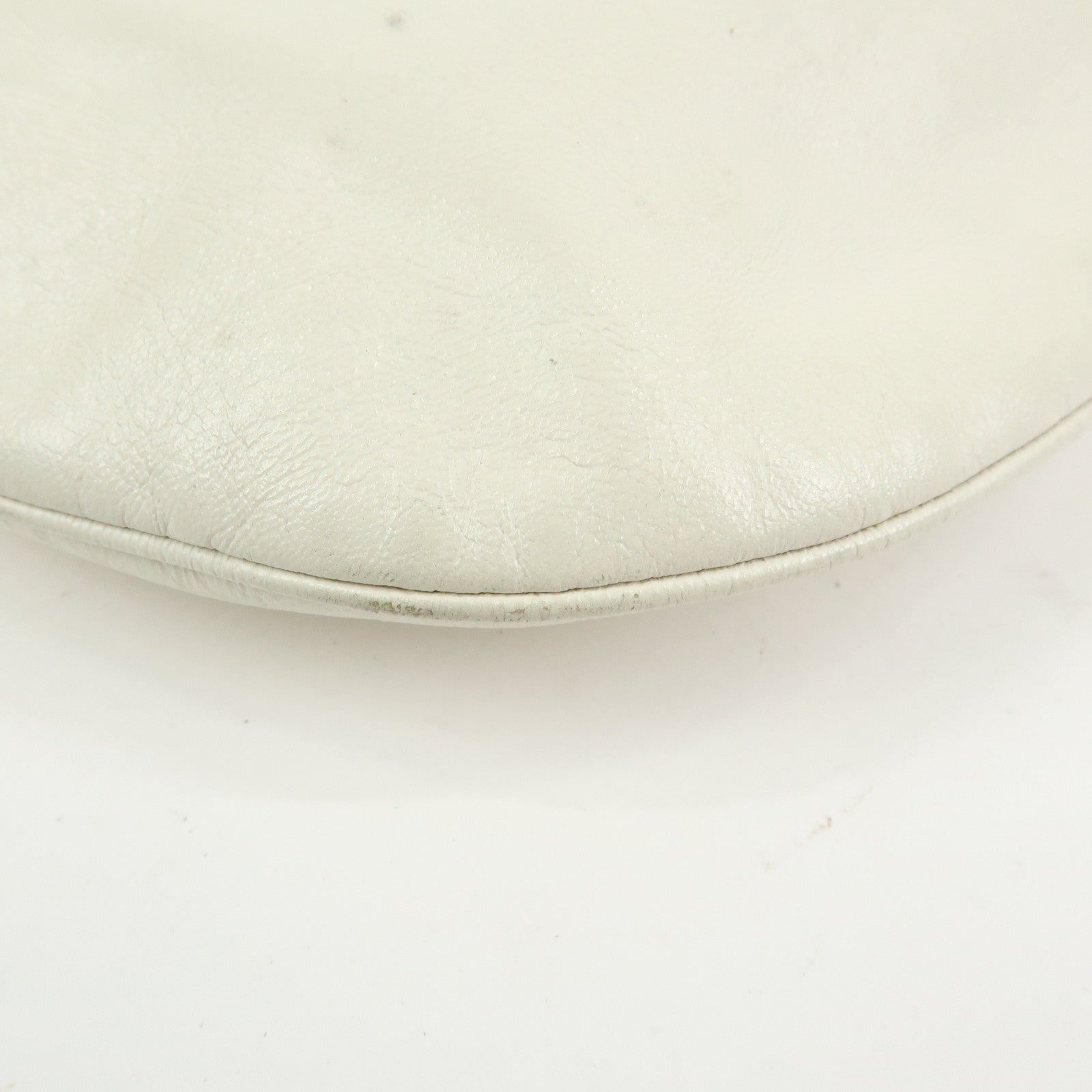 GUCCI Interlocking G Leather Hand Bag Shoulder Bag Ivory 121552