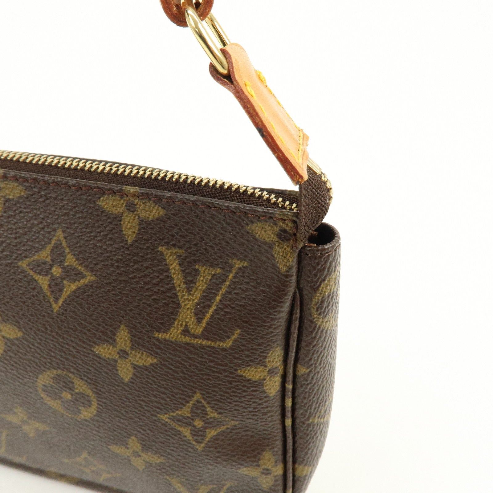 Louis Vuitton Monogram Pochette Accessoires Pouch Hand Bag M51980