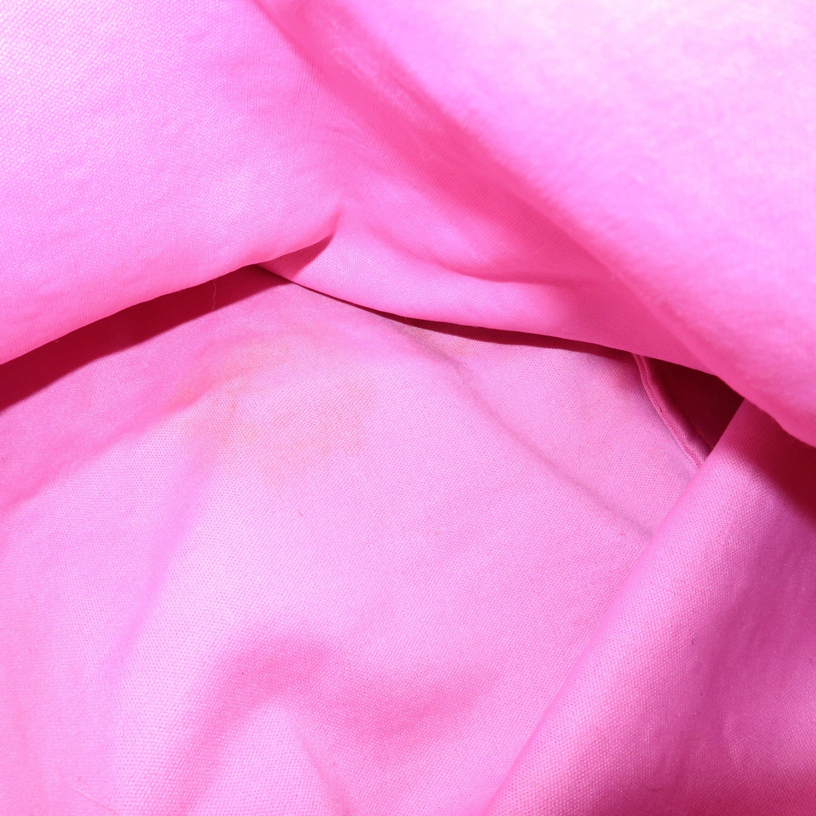 FENDI Zucchino Canvas Leather Tote Bag Shoulder Bag Red Pink 8BH005