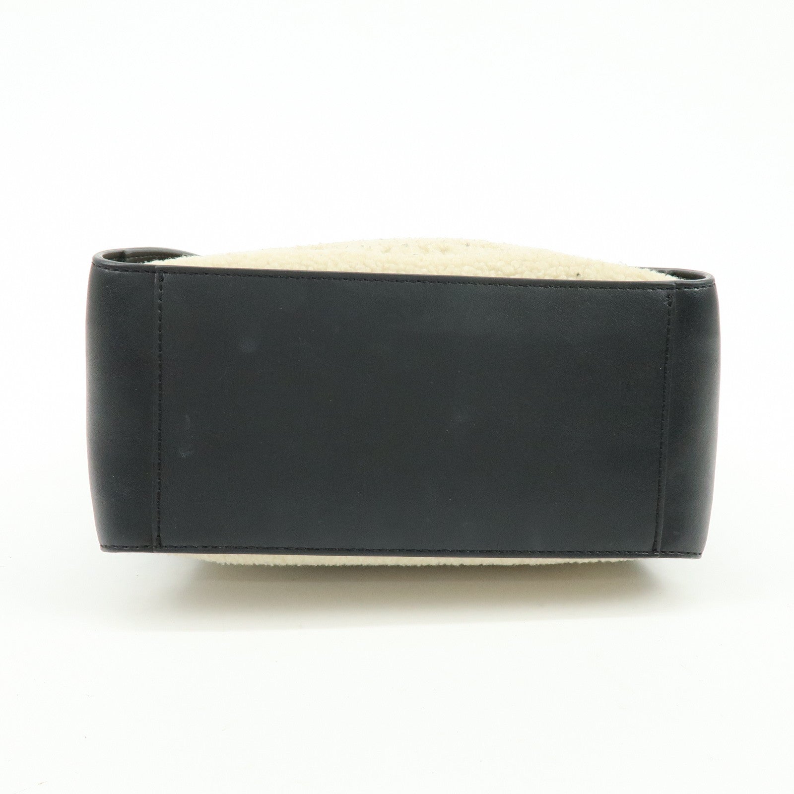 STELLA MCCARTNEY Alter Nappa Faux Shearling Shoulder Crossbody Bag