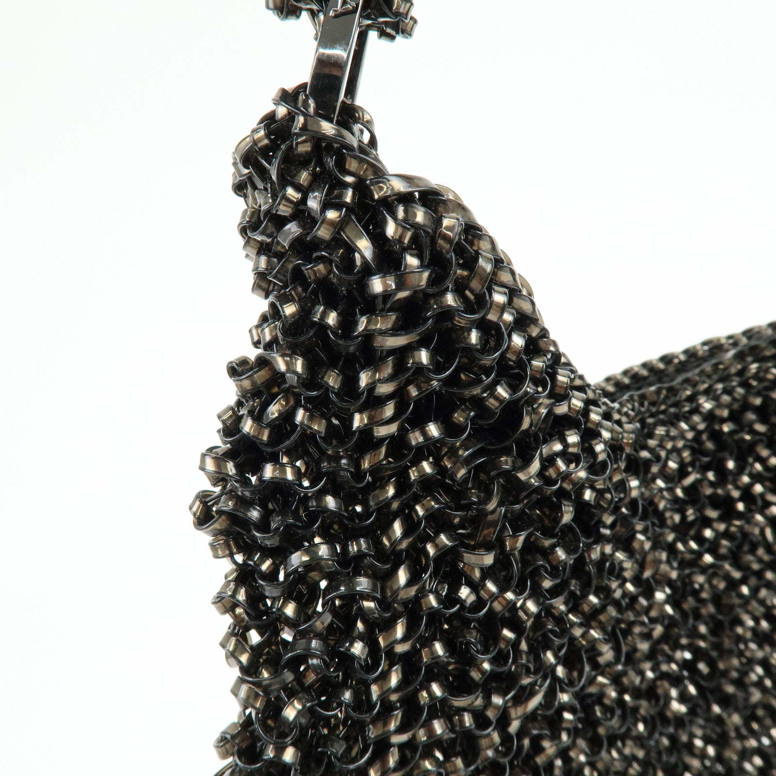 ANTEPRIMA Wire Bag PVC Shoulder Bag Hand Bag Black