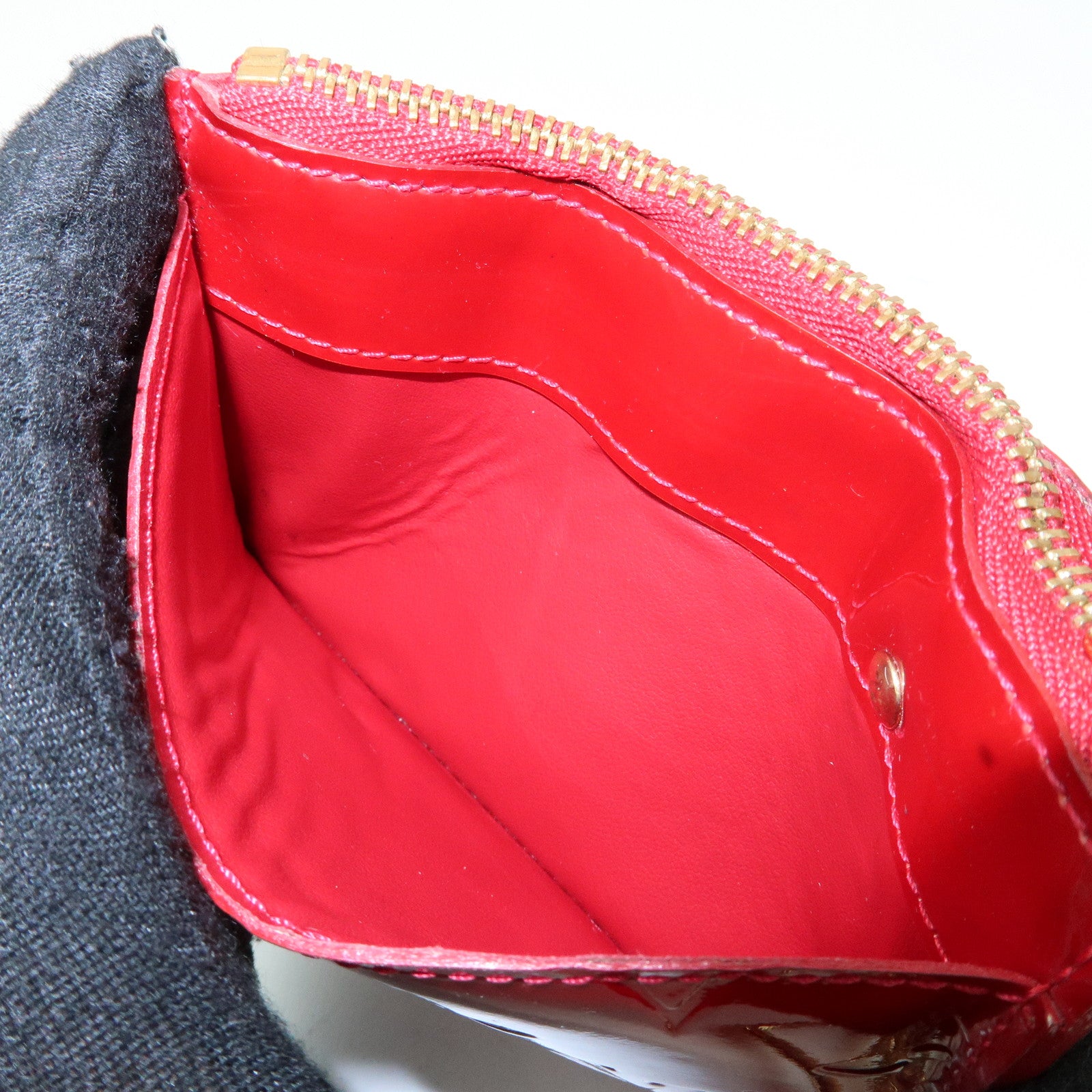 Louis Vuitton Monogram Vernis Pochette Cles NM Coin Case M93559