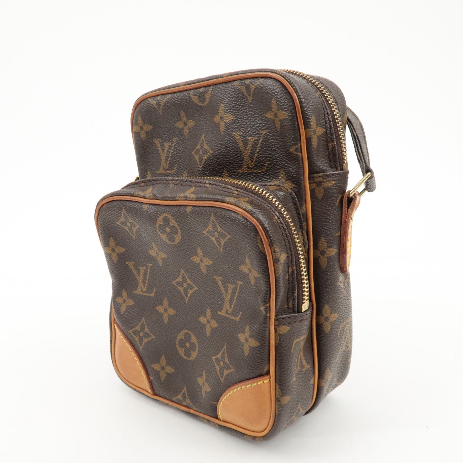 Louis Vuitton Monogram Amazone Shoulder Bag Brown M45236 Used