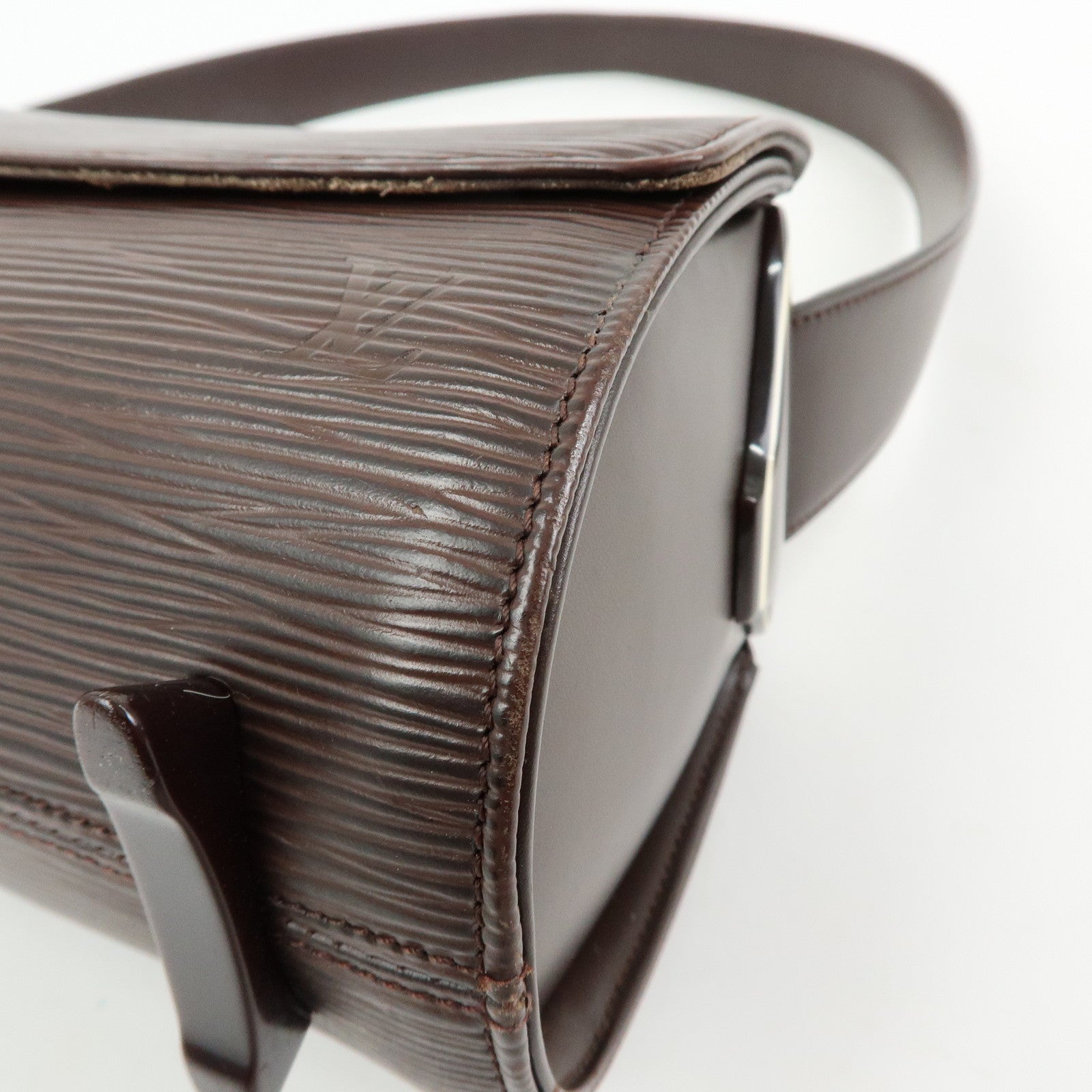 Louis Vuitton Epi Leather Nocturne PM Shoulder Bag Brown M5218D