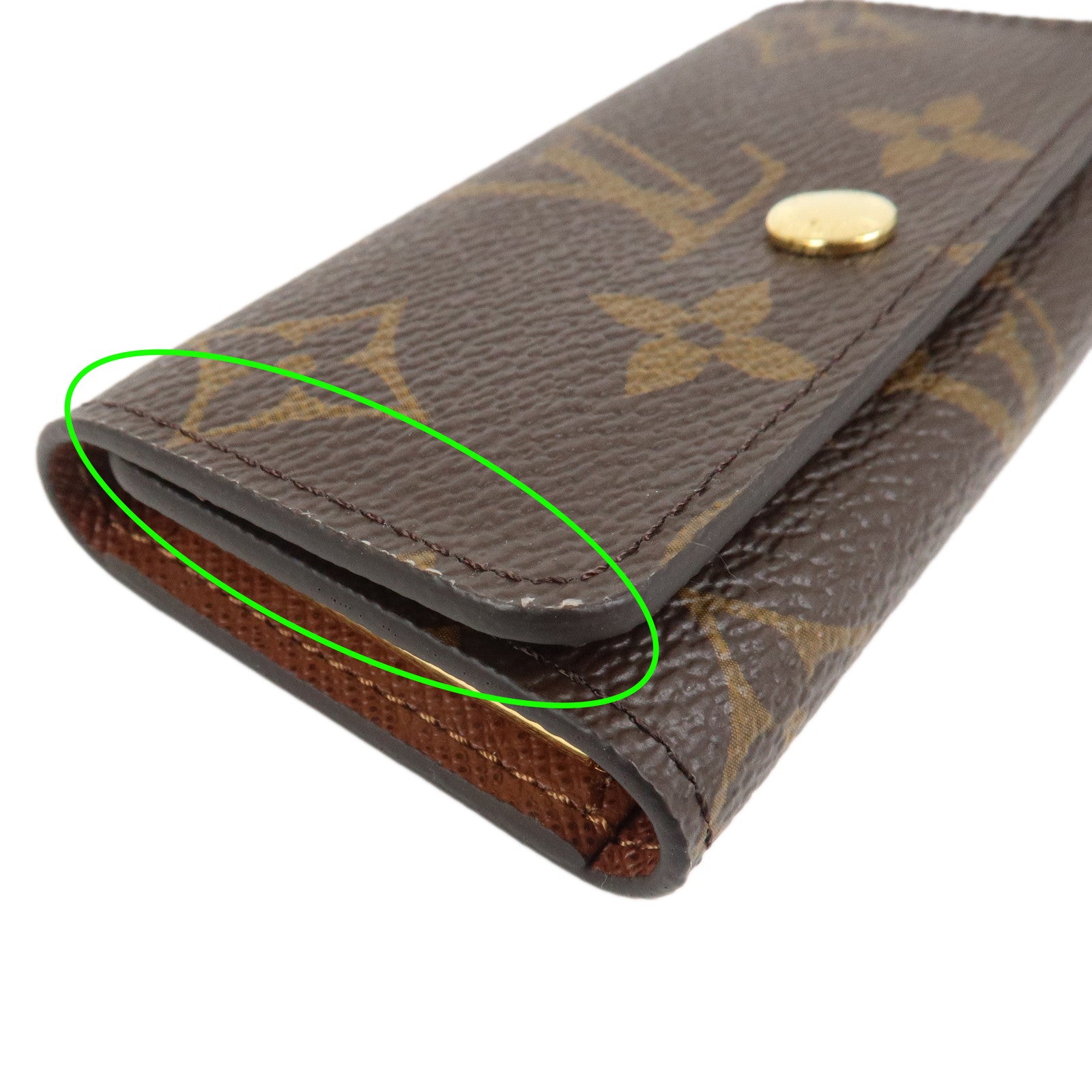 Louis Vuitton Monogram Multicles 4 Key Case Key Holder Brown M69517