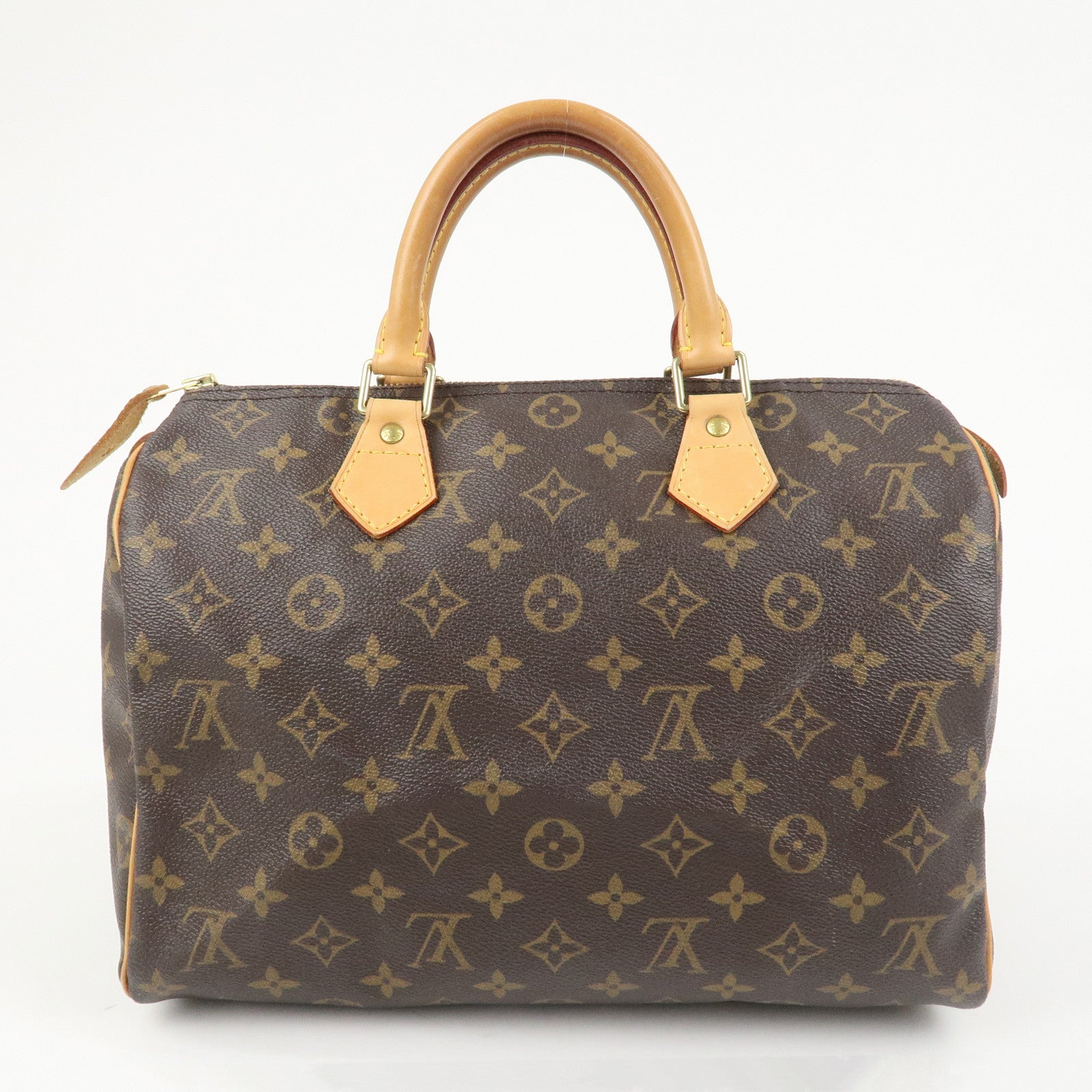 Louis Vuitton Monogram Speedy 30 Boston Bag Hand Bag Brown M41526