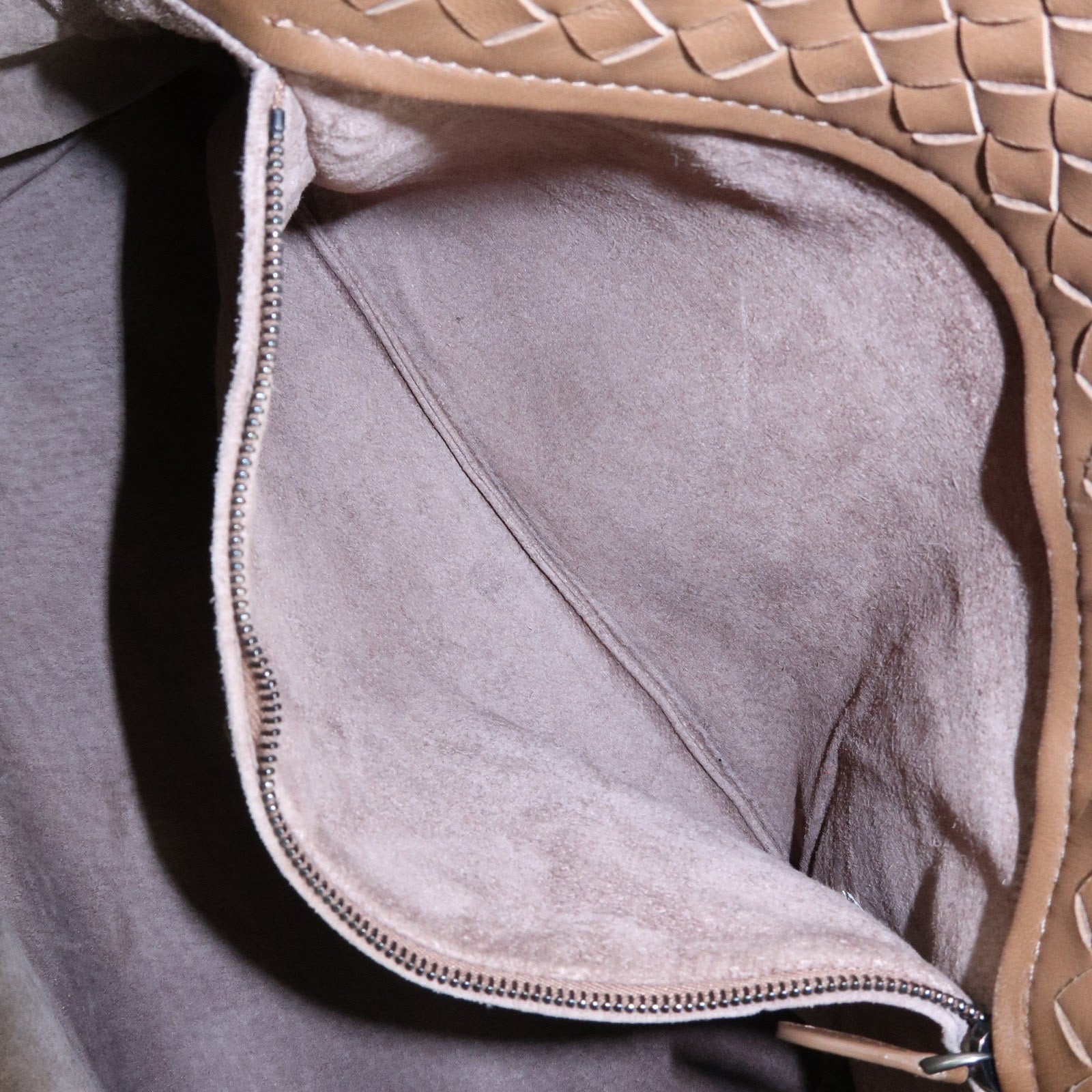 BOTTEGA VENETA Cesta Intrecciato Leather Shoulder Tote Bag Brown