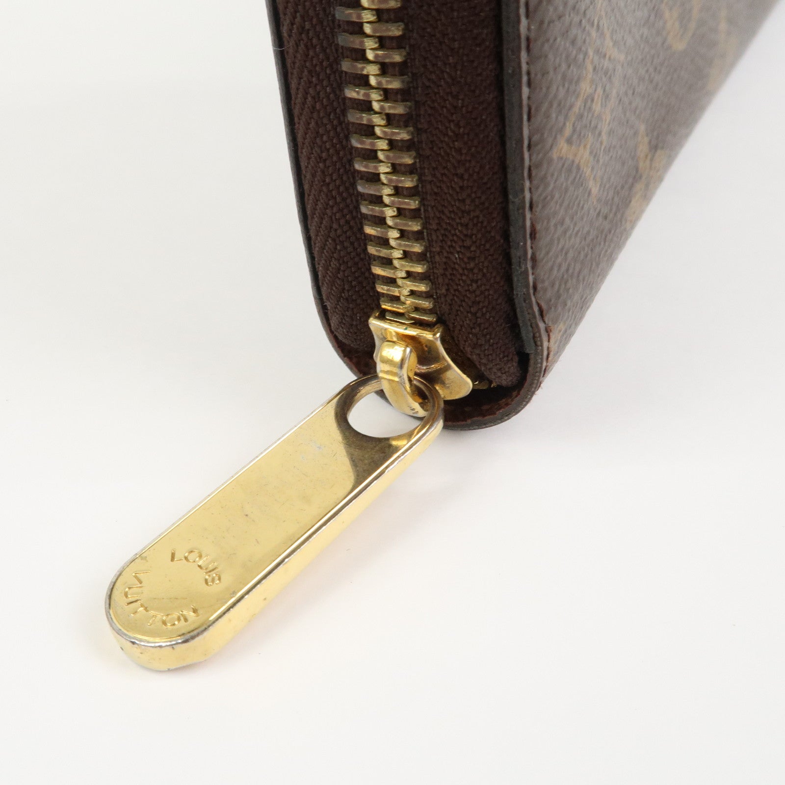 Louis Vuitton Monogram Canvas Zippy Long Wallet Brown M60017