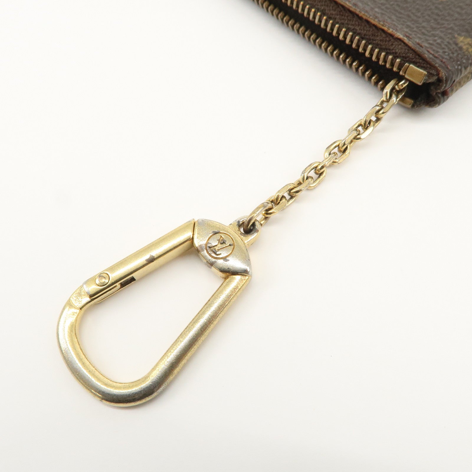 Louis Vuitton Monogram Set of 2 Pochette Cles Coin Case M62650