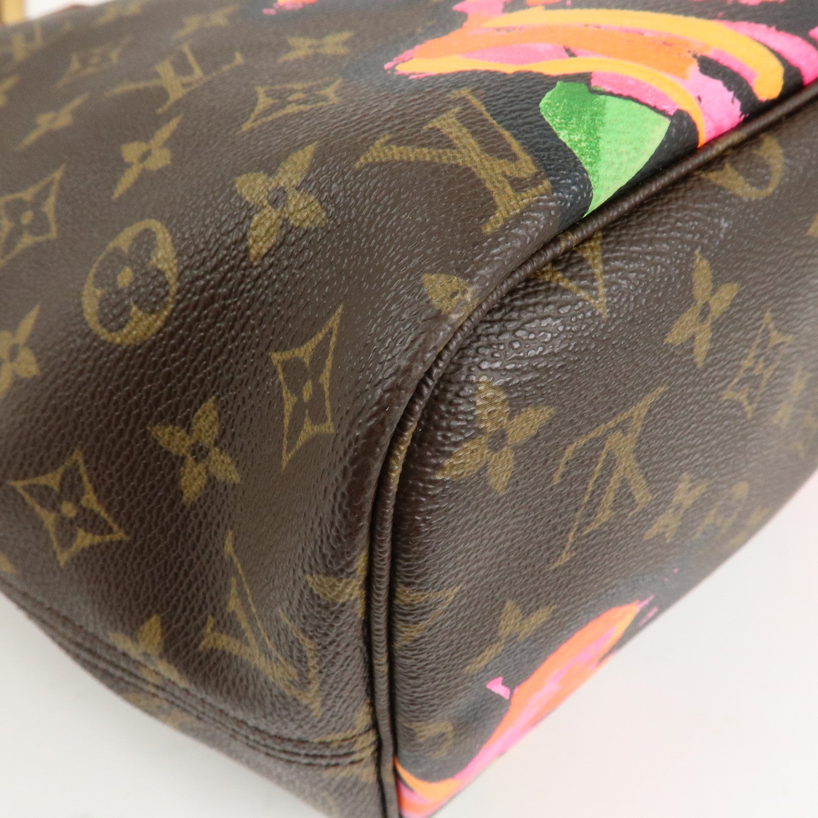 Louis Vuitton Monogram Rose Neverfull MM Tote Shoulder Bag M48613