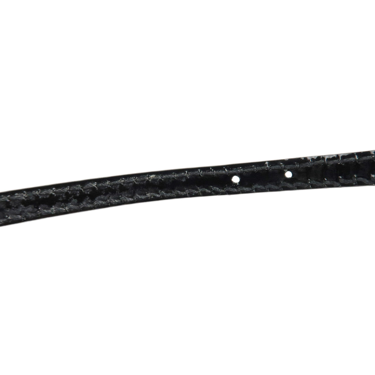 GUCCI Square G Paten Leather Rhinestone Bracelet Black