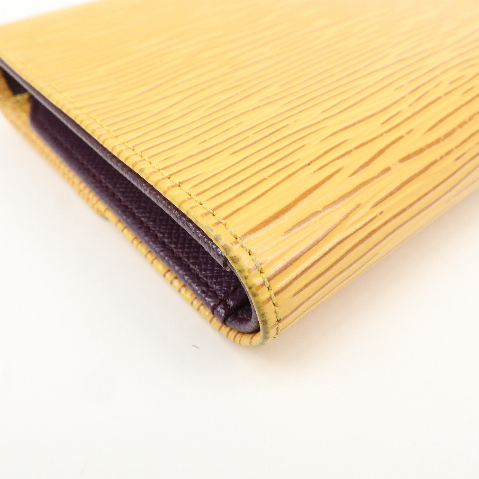 Louis Vuitton Epi leather Porte Tresor Etui Papier Wallet M63719