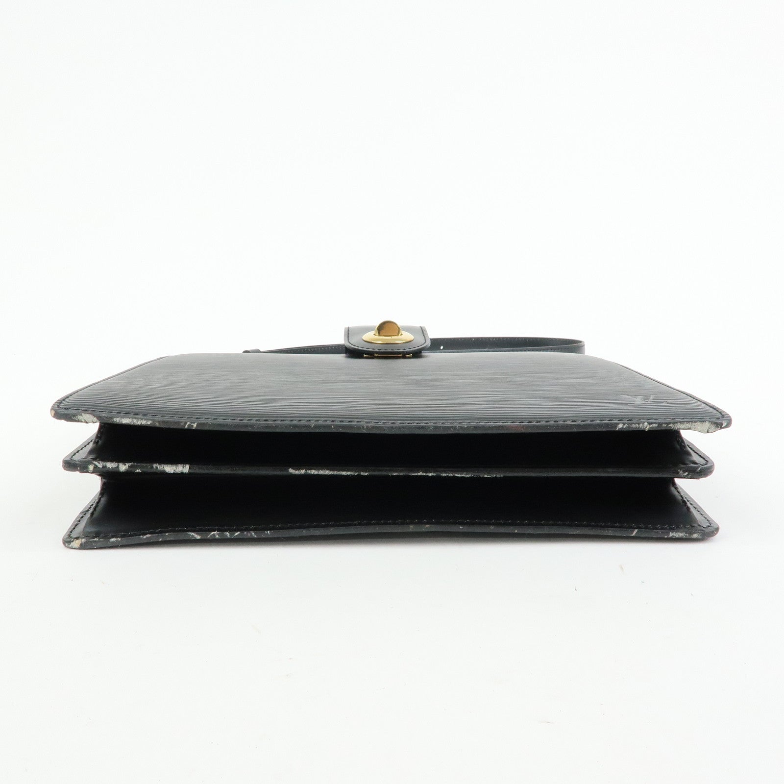 Louis Vuitton Epi Capuchin Shoulder Crossbody Bag Noir Black M52342