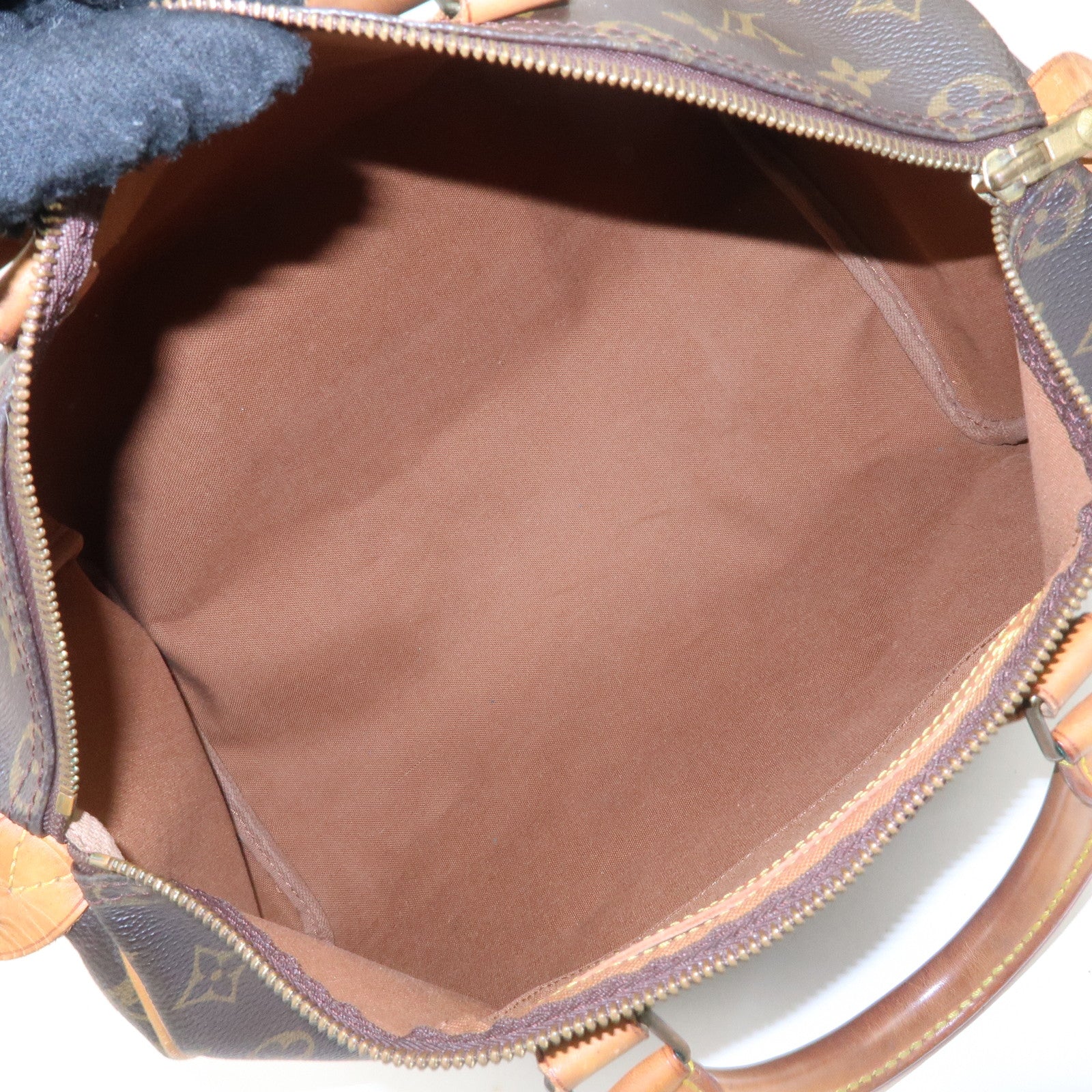 Louis Vuitton Monogram Speedy 35 Hand Bag Boston Bag M41524 Used