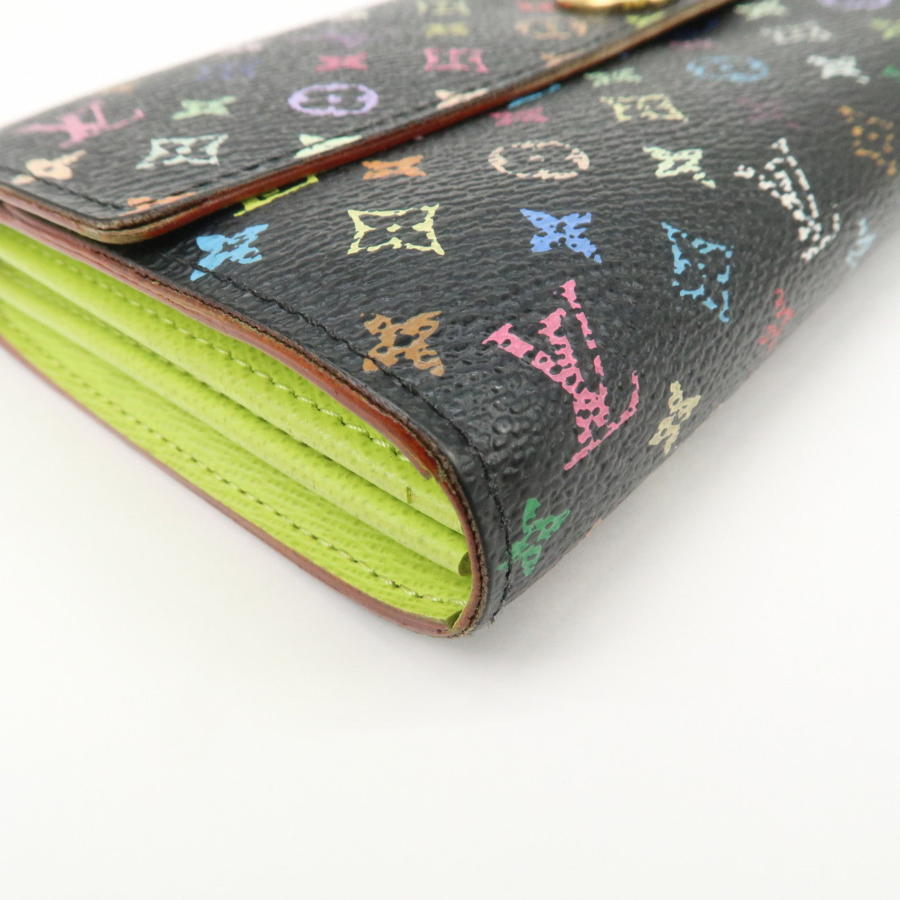 Louis Vuitton Monogram MultiColor Portefeuille Sarah Wallet M93748
