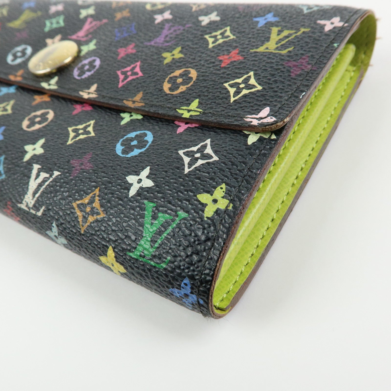 Louis Vuitton Monogram Multicolor Portefeuille Sarah Wallet M93748