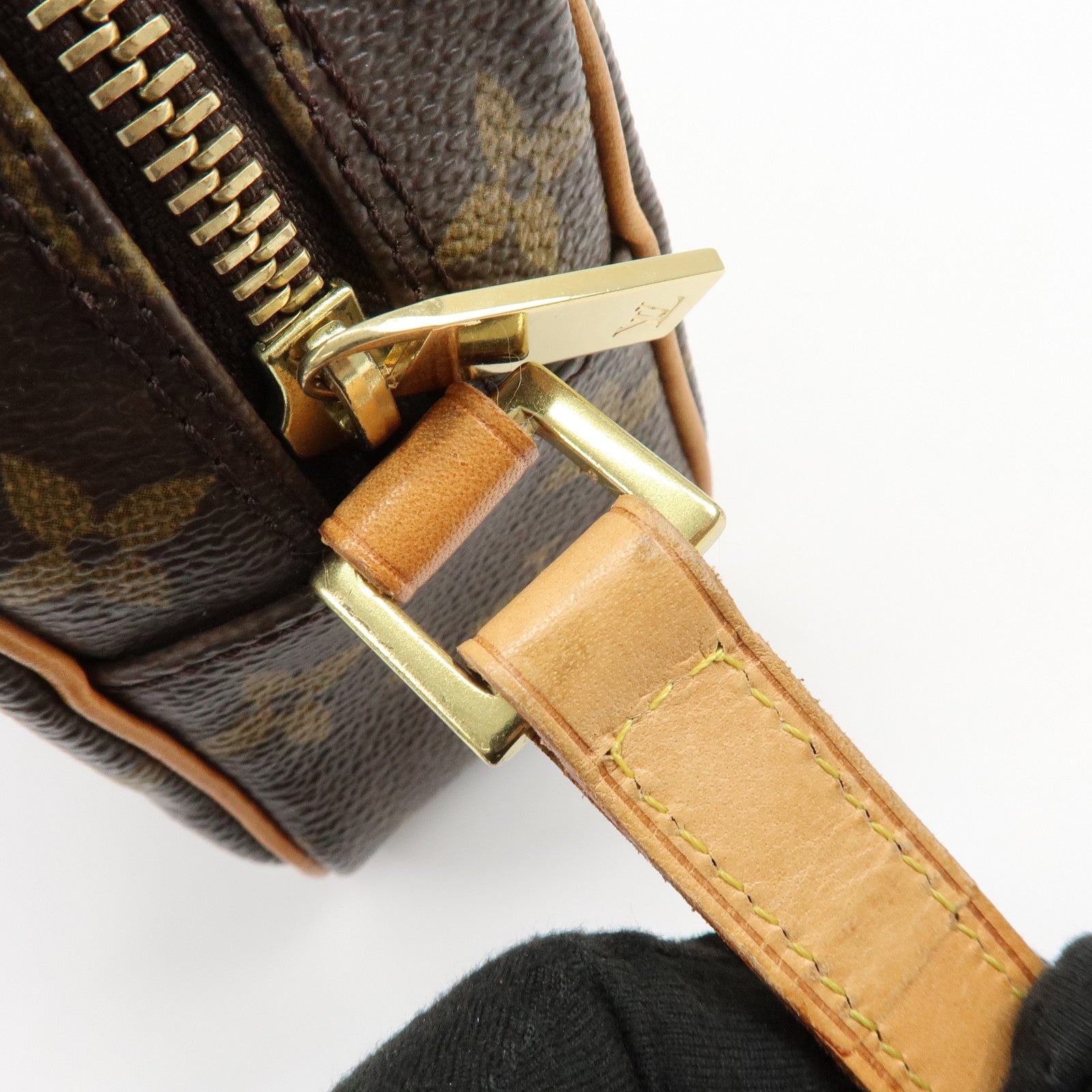 Louis Vuitton Monogram Pochette Cite Shoulder Bag Brown M51183