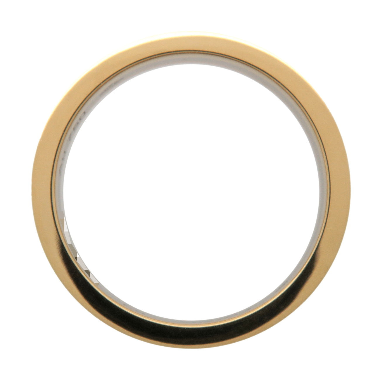 Cartier Vandome Three Color Ring K18 750YG/WG/PG #53 US6.5