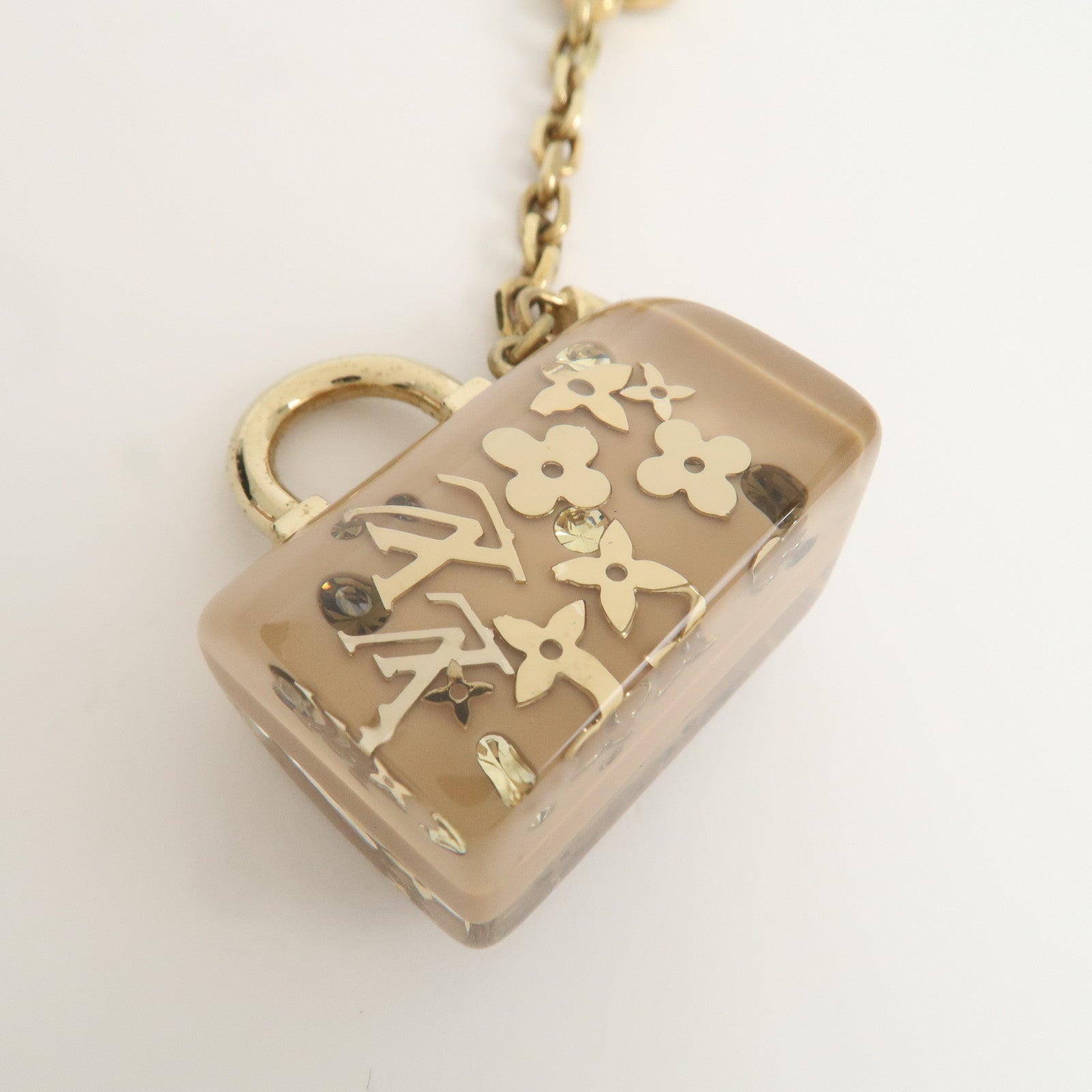 Louis Vuitton Porte Cles Speedy Inclusion Metal Bag Charm M65320