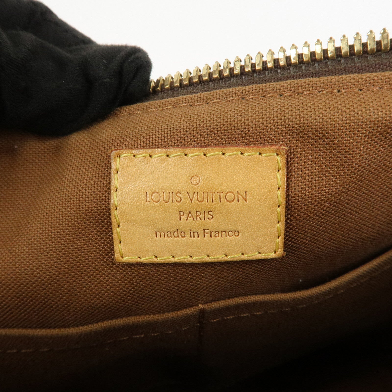 Louis Vuitton Monogram Palermo PM 2Way Bag Hand Bag Brown M40145