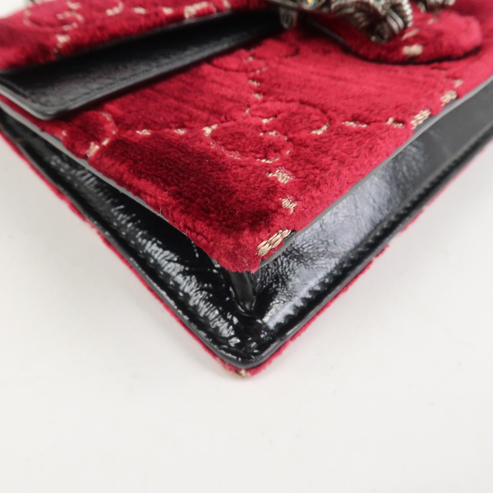 GUCCI Dionysus Super Mini Bag Leather Chain Shoulder Bag 476432