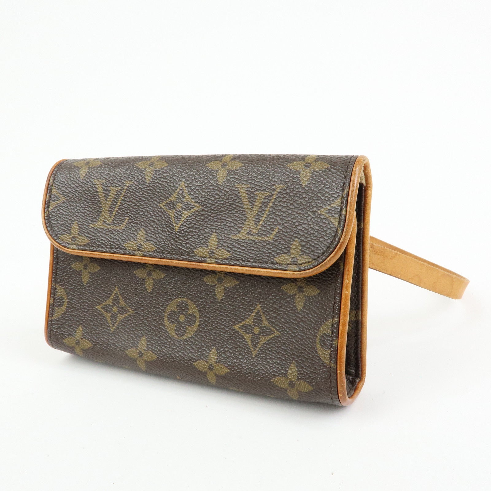 Louis Vuitton Monogram Pochette Florentine Waist Bag Belt L M51855