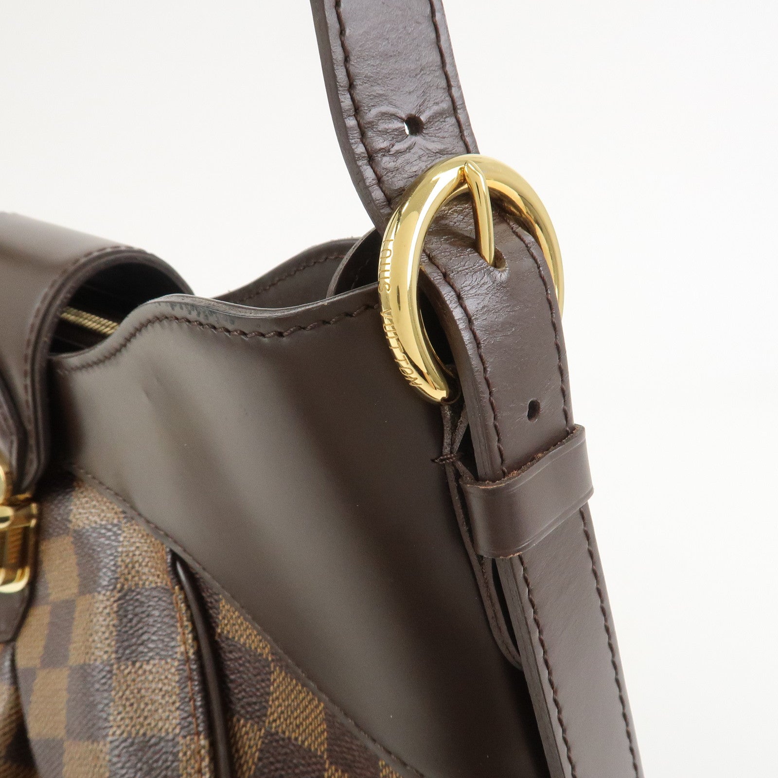 Louis Vuitton Damier Sistina MM Shoulder Bag Damier Ebene N41541