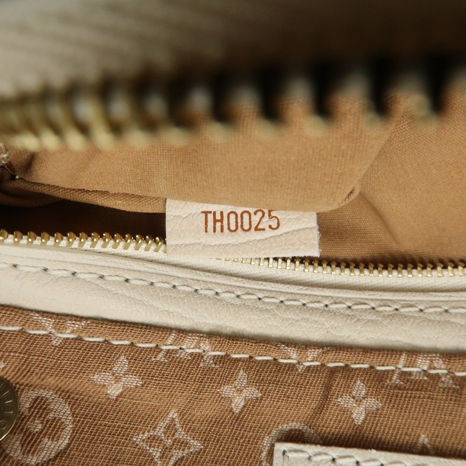 Louis Vuitton Monogram Mini Tanger Canvas Tote Bag Camel M40022