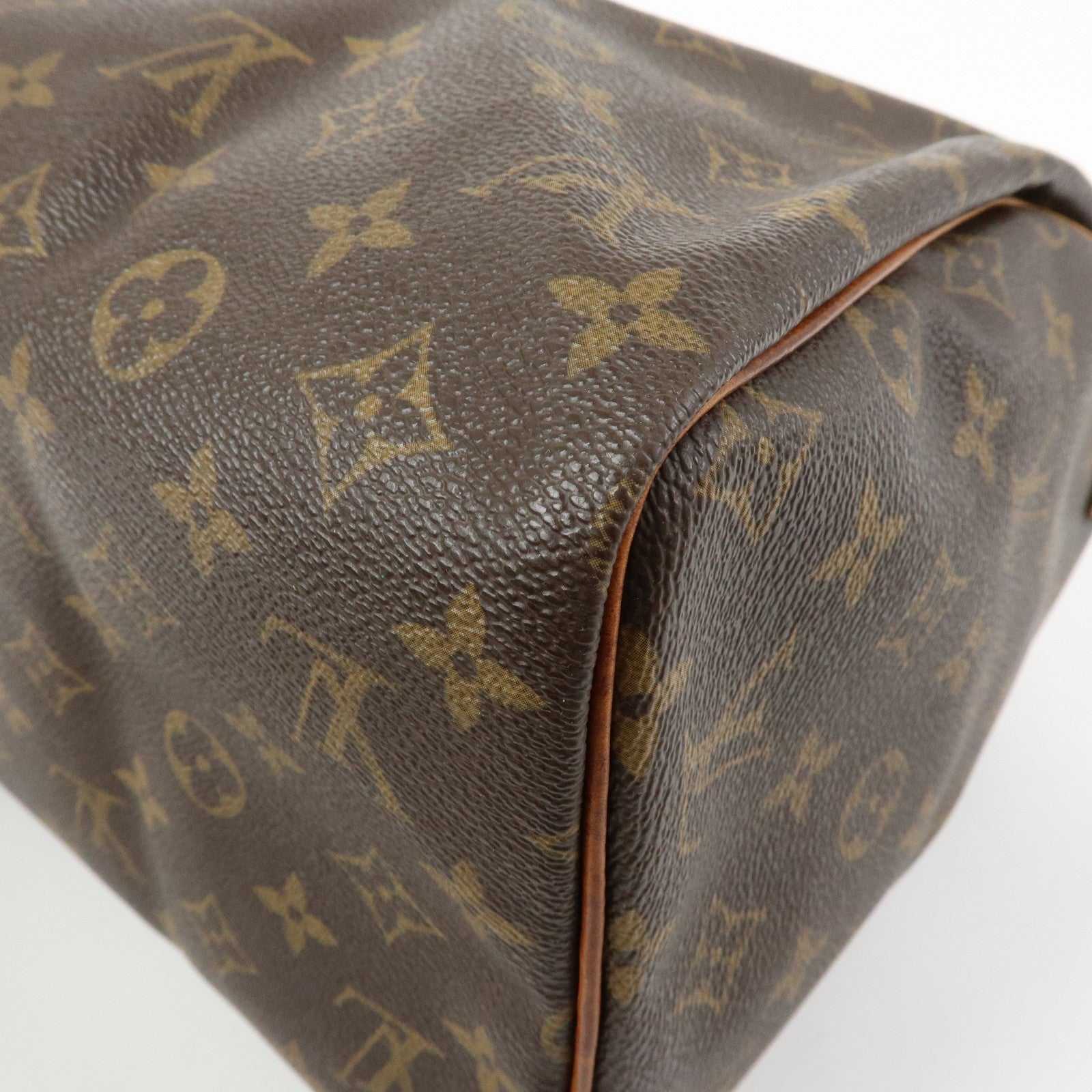 Louis Vuitton Monogram Speedy 30 Boston Bag Hand Bag Brown M41526