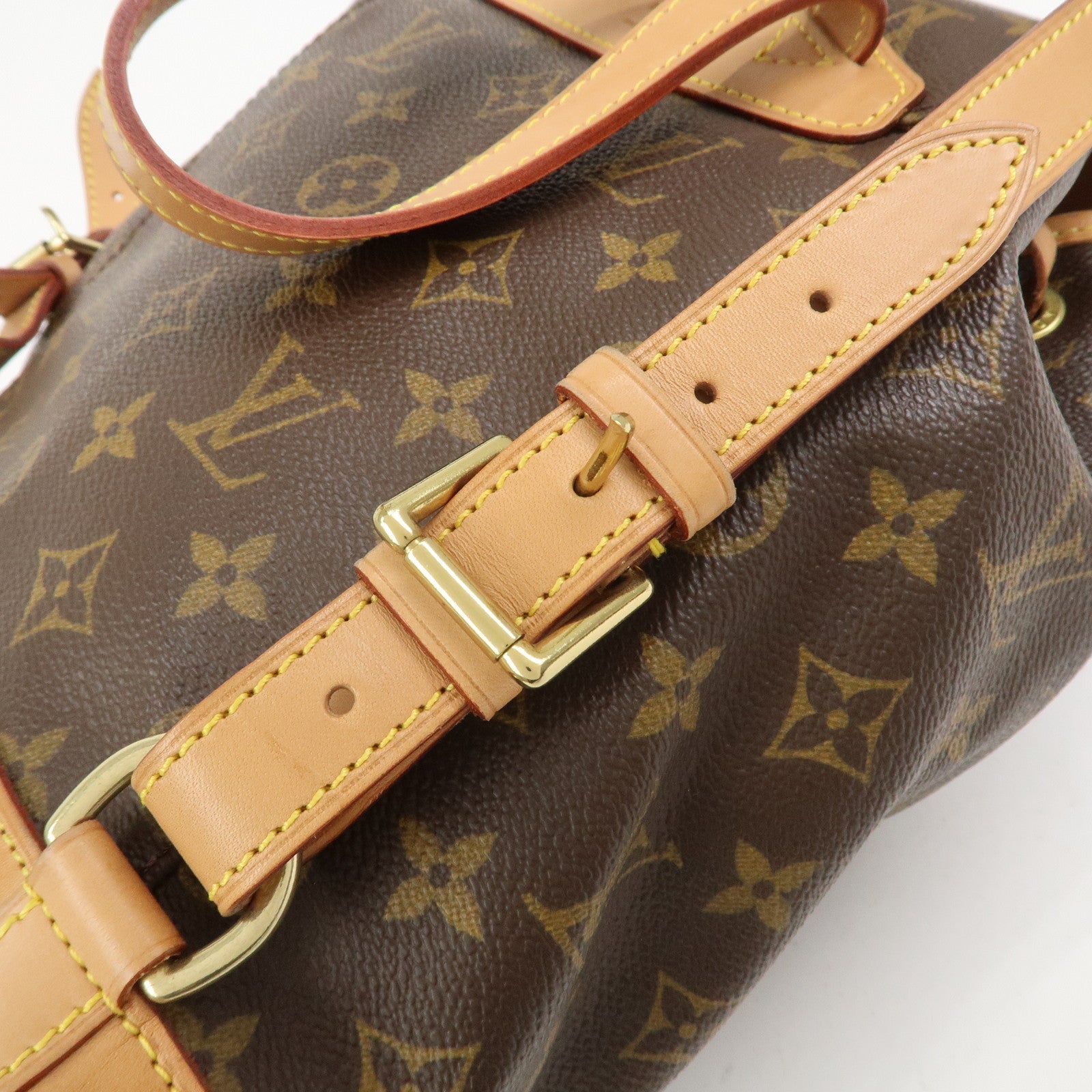 Louis Vuitton Monogram Montsouris MM Backpack Brown M51136