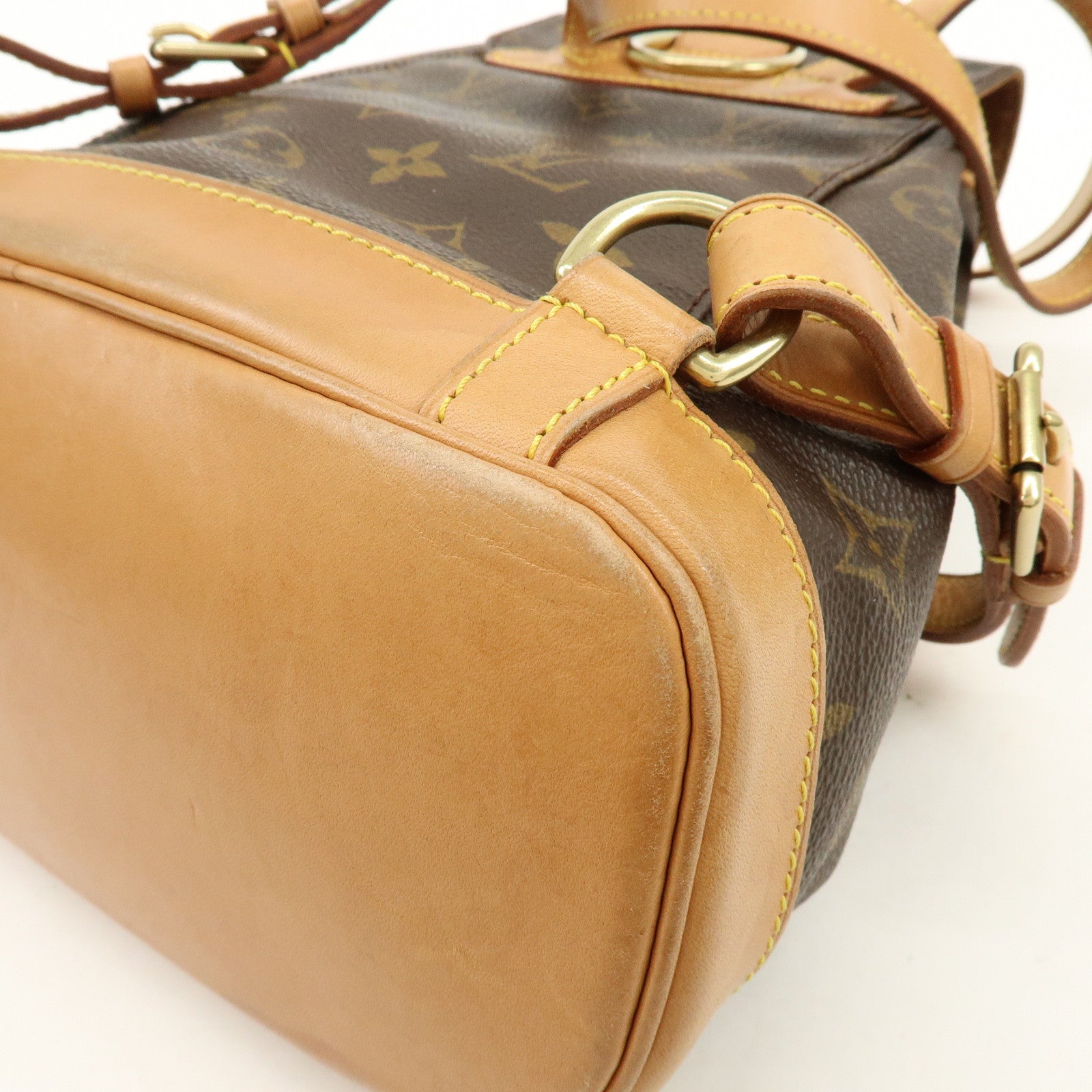Louis Vuitton Monogram Montsouris MM Backpack Brown M51136